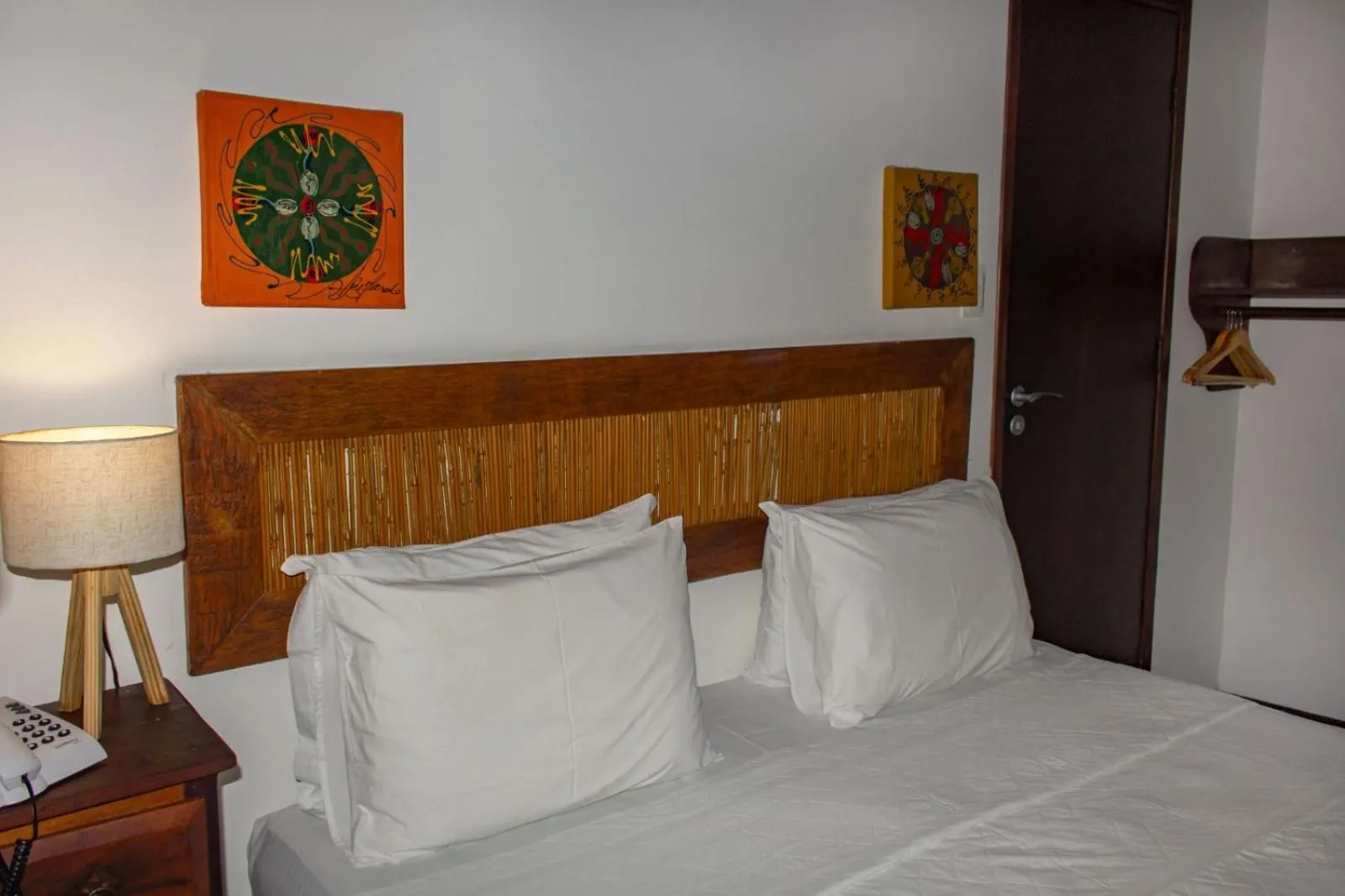 Bed in Pousada Natureza