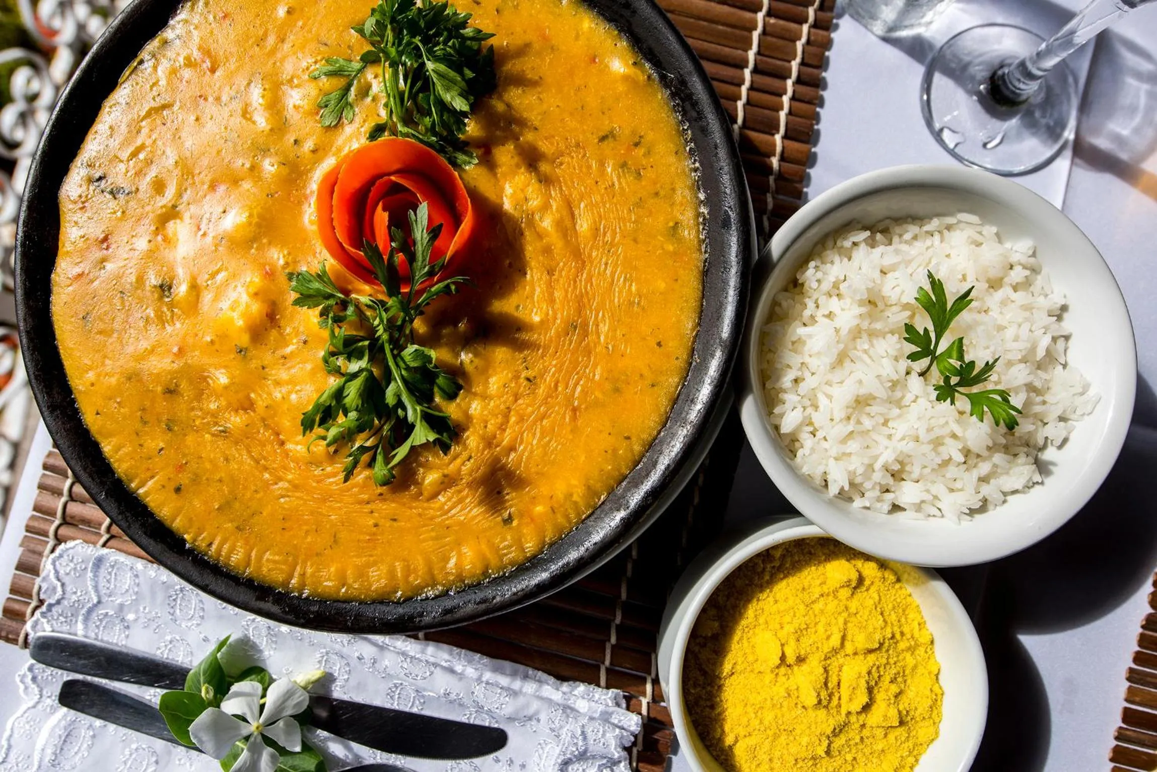 Restaurant/places to eat in Pousada Natureza