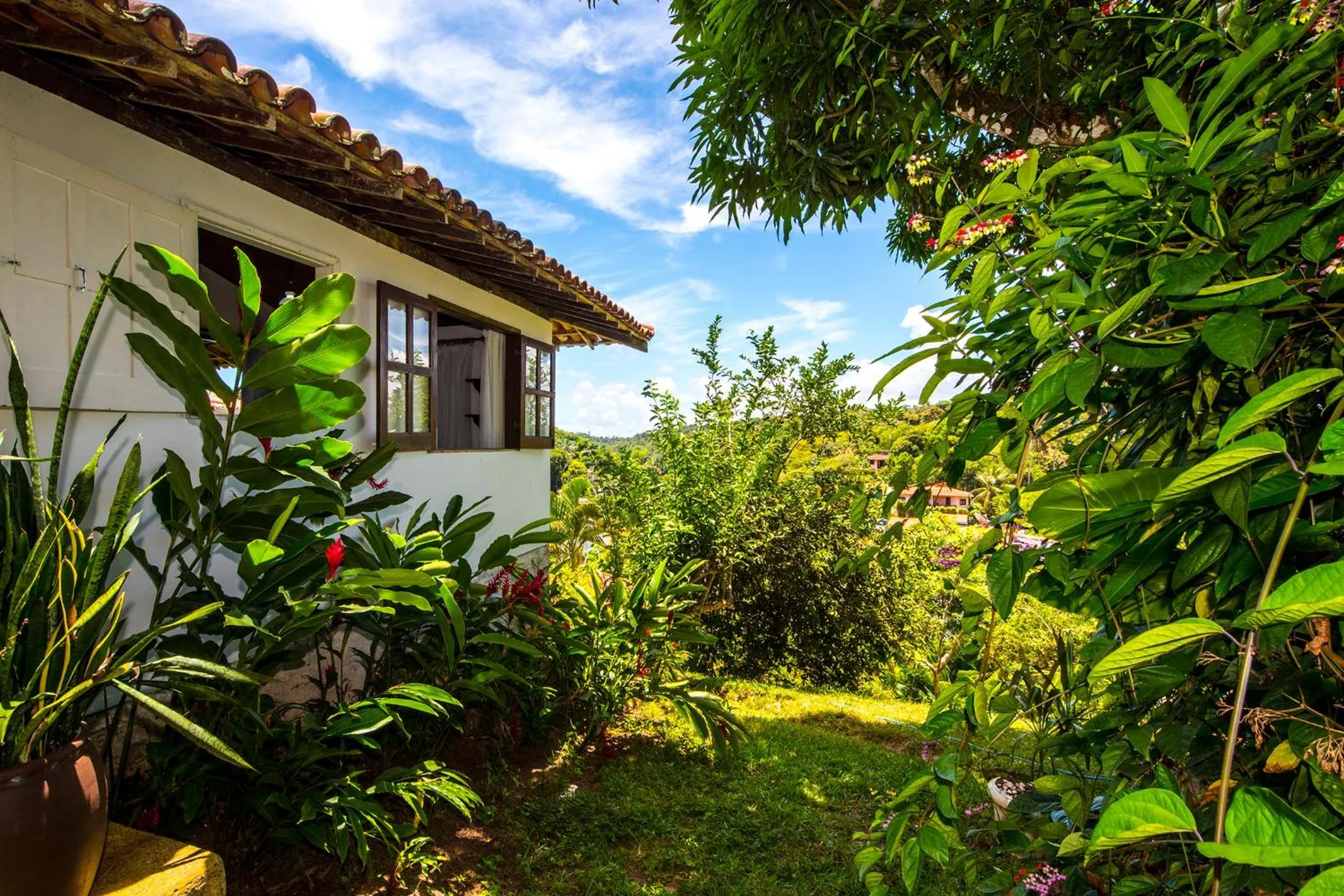 Garden in Pousada Natureza