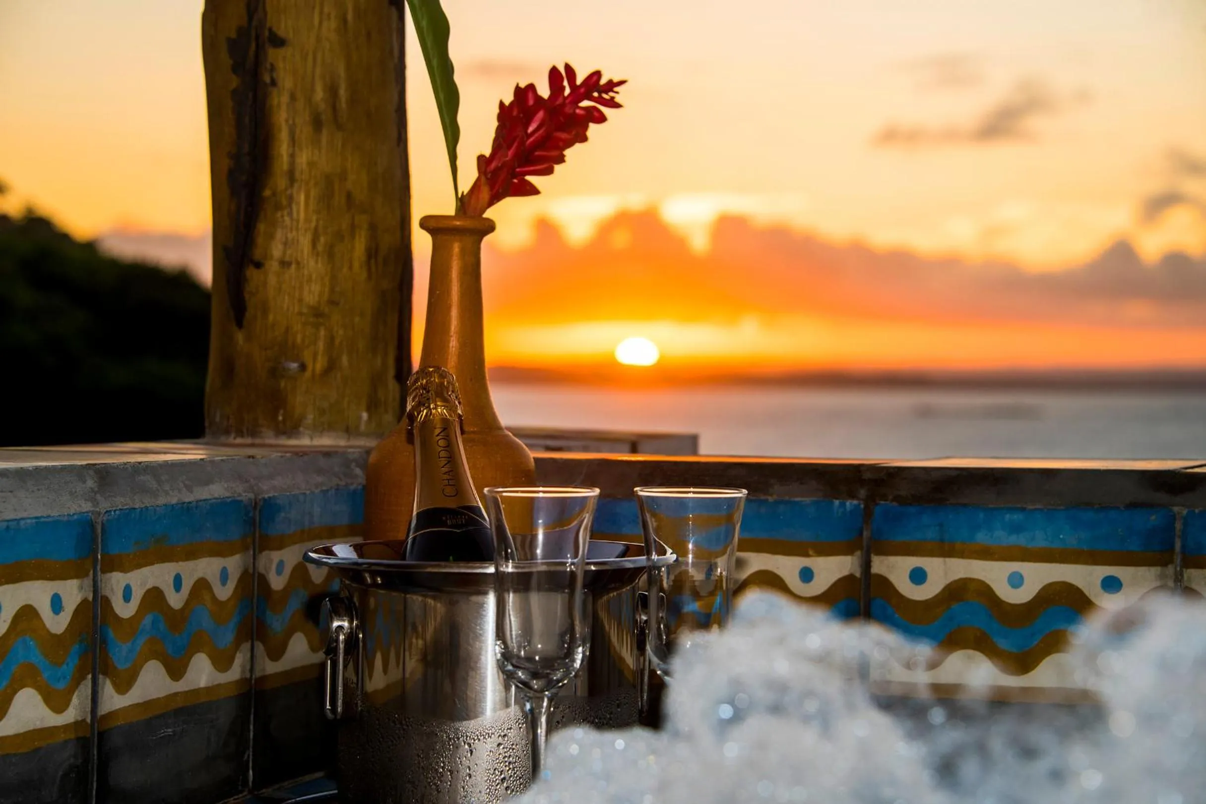 Balcony/Terrace in Pousada Natureza
