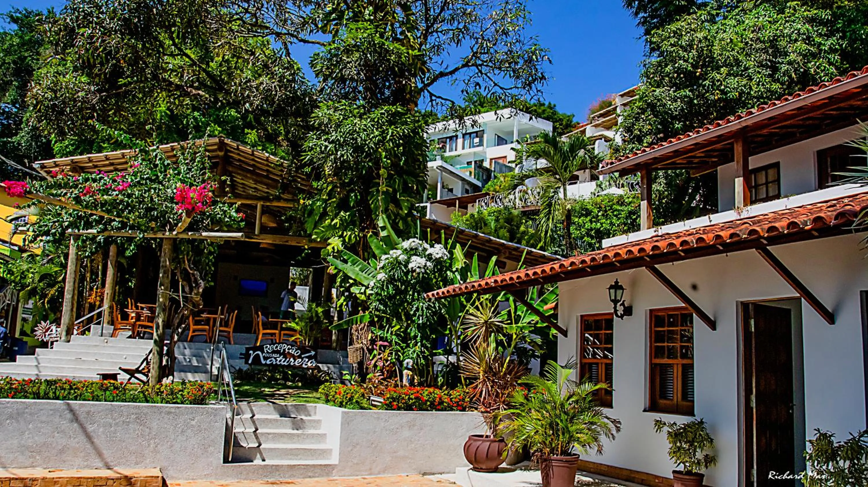 Facade/entrance in Pousada Natureza