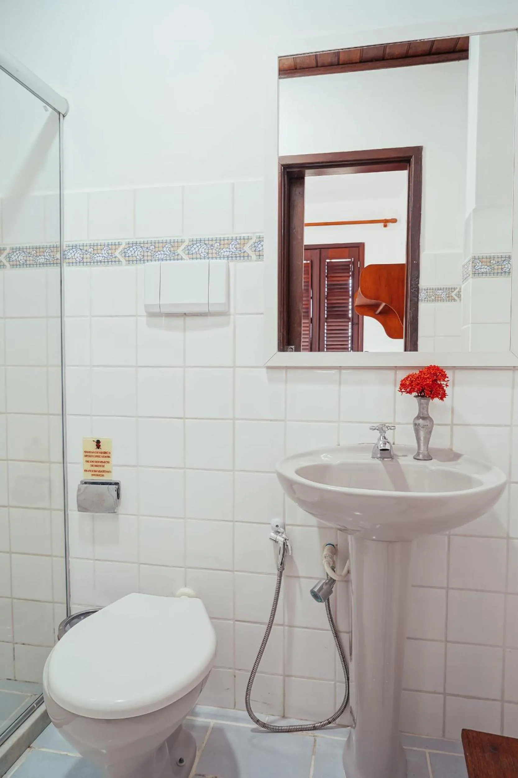 Bathroom in Pousada Natureza