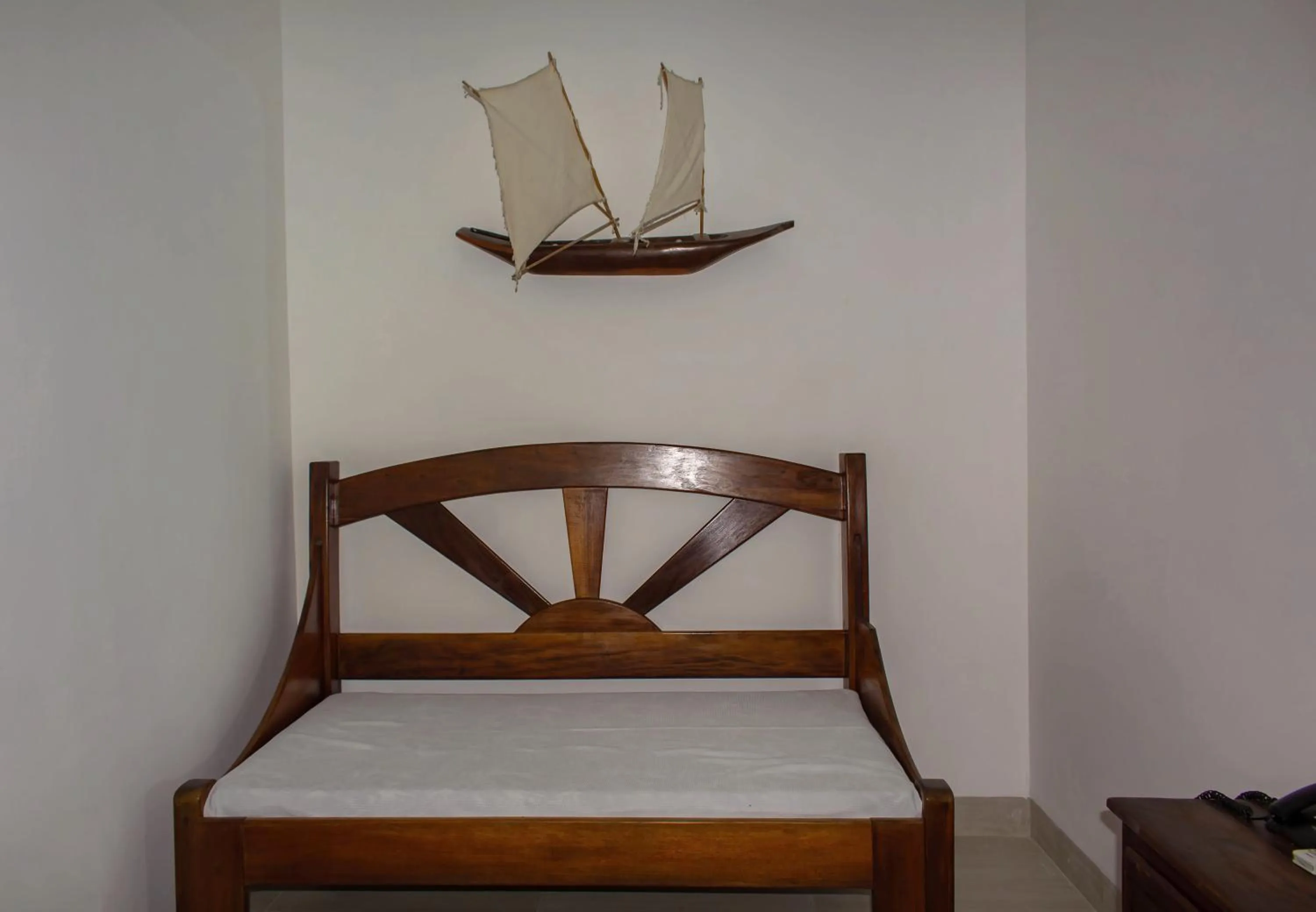 Bed in Pousada Natureza