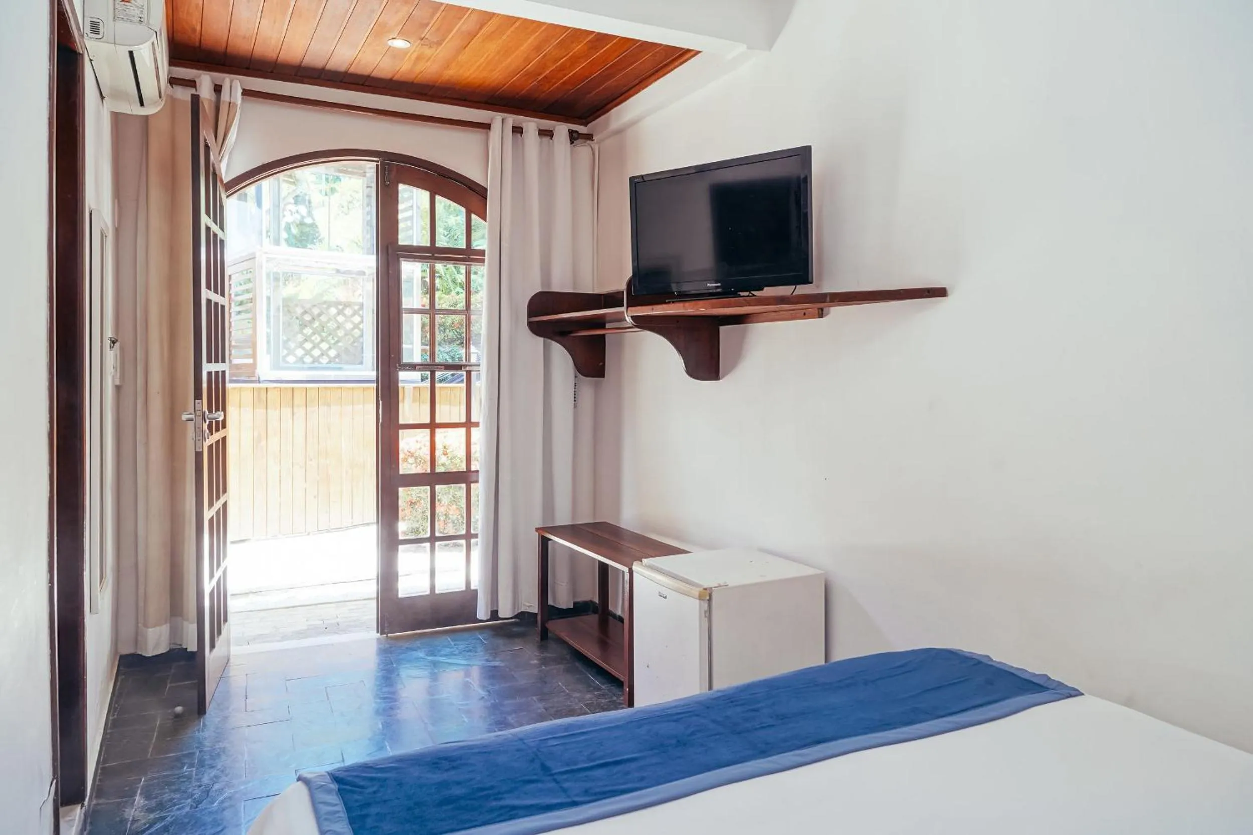 TV and multimedia, Bed in Pousada Natureza