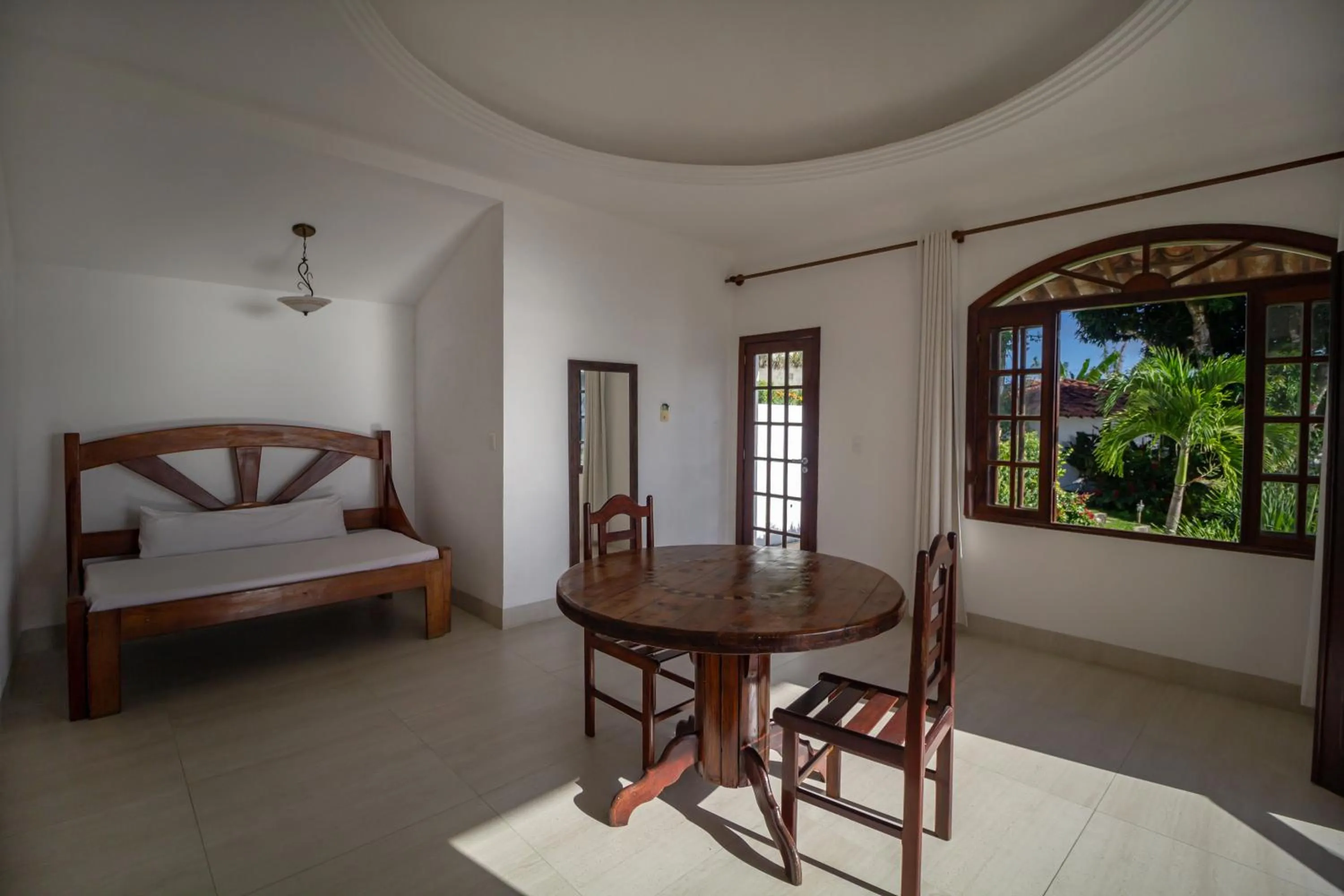 Bed in Pousada Natureza