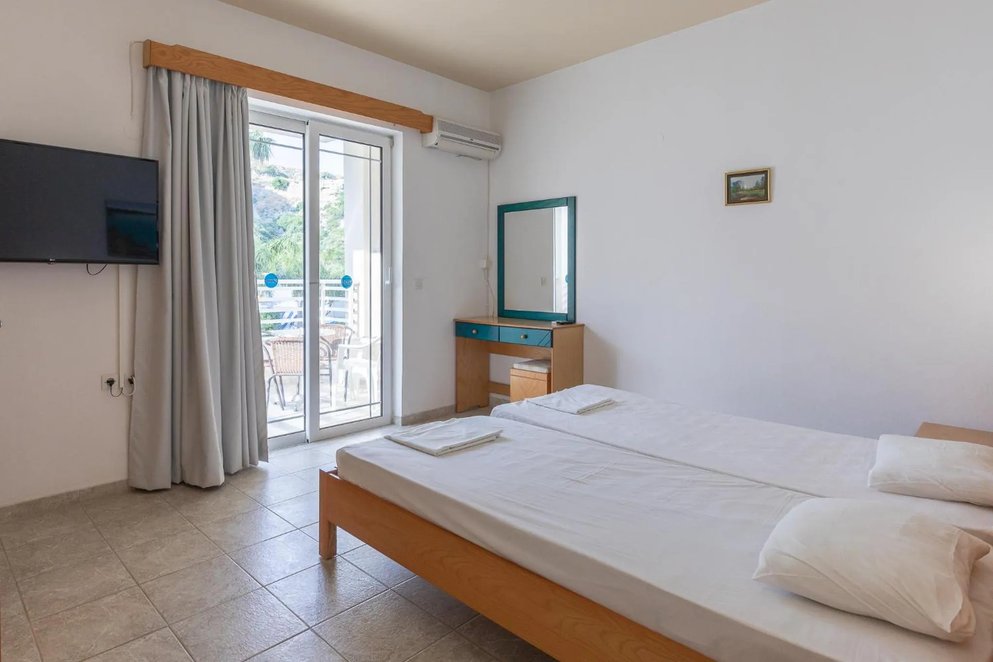 Balcony/Terrace, Bed in Faliraki Dream Studios & Apartments