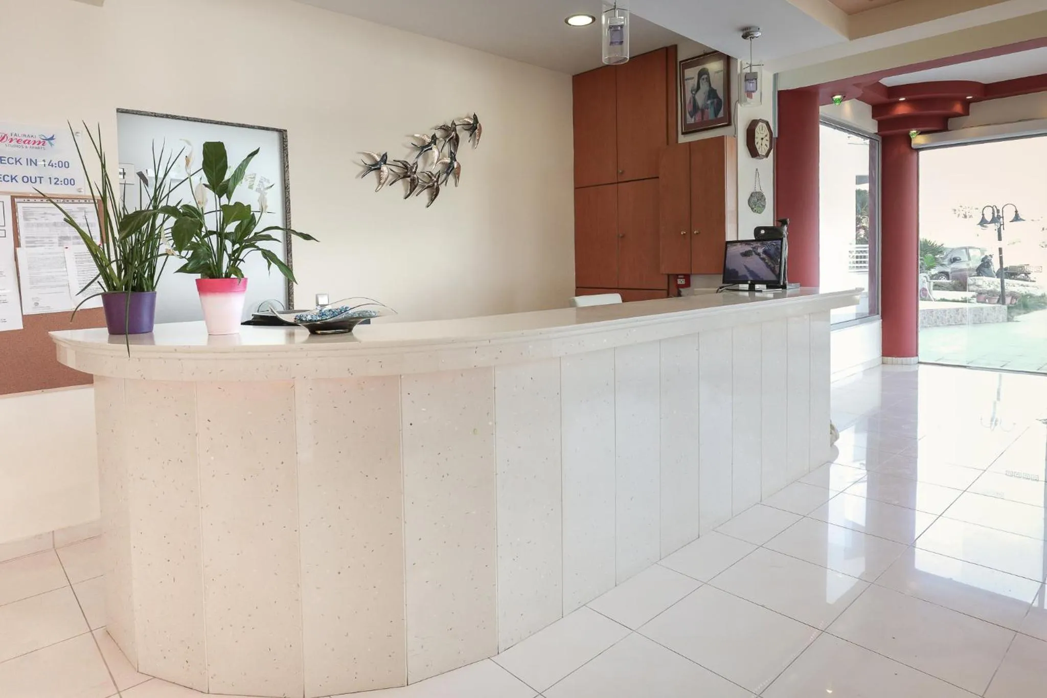 Lobby or reception in Faliraki Dream Studios & Apartments