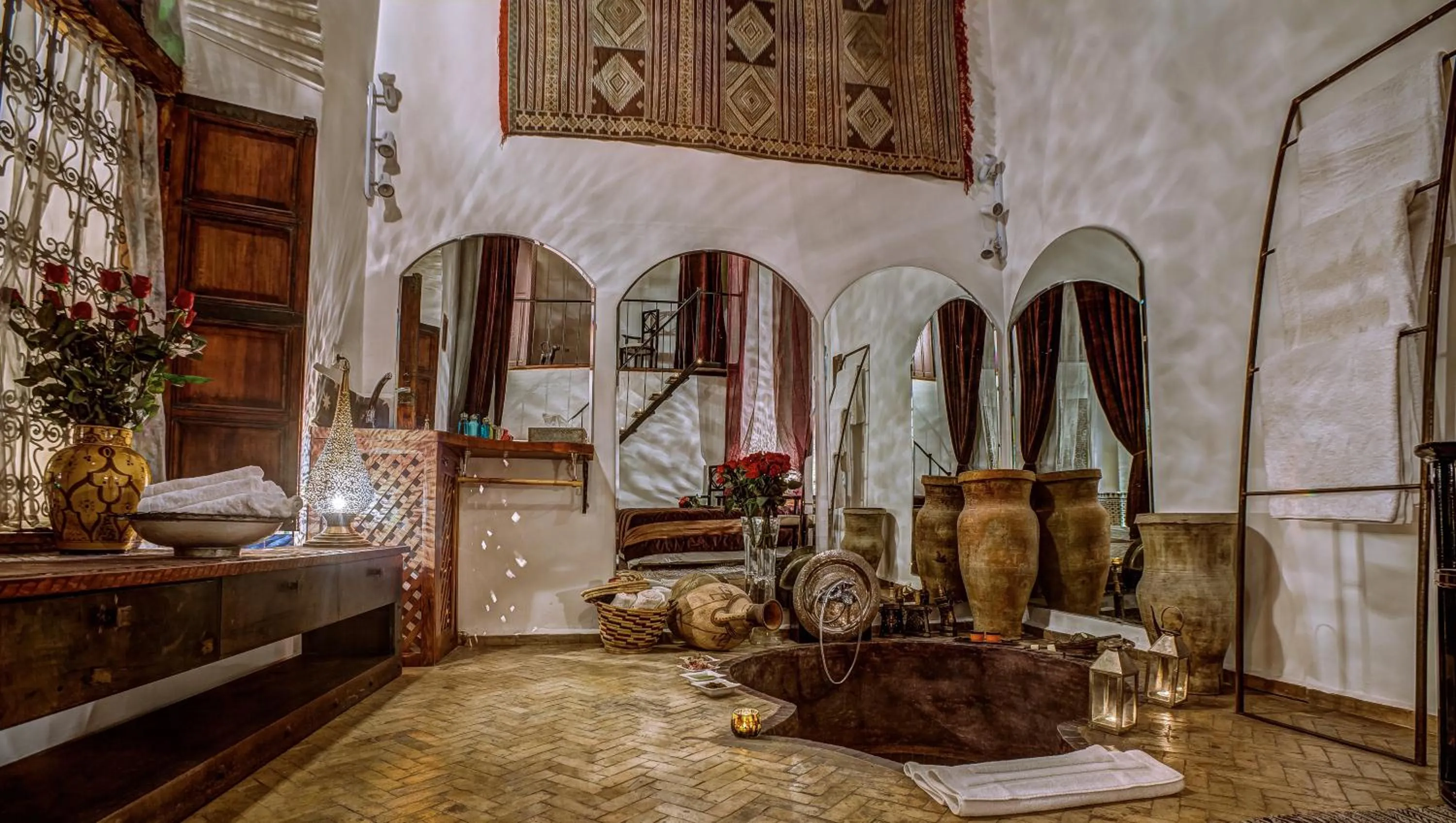 Decorative detail in Riad Almaz