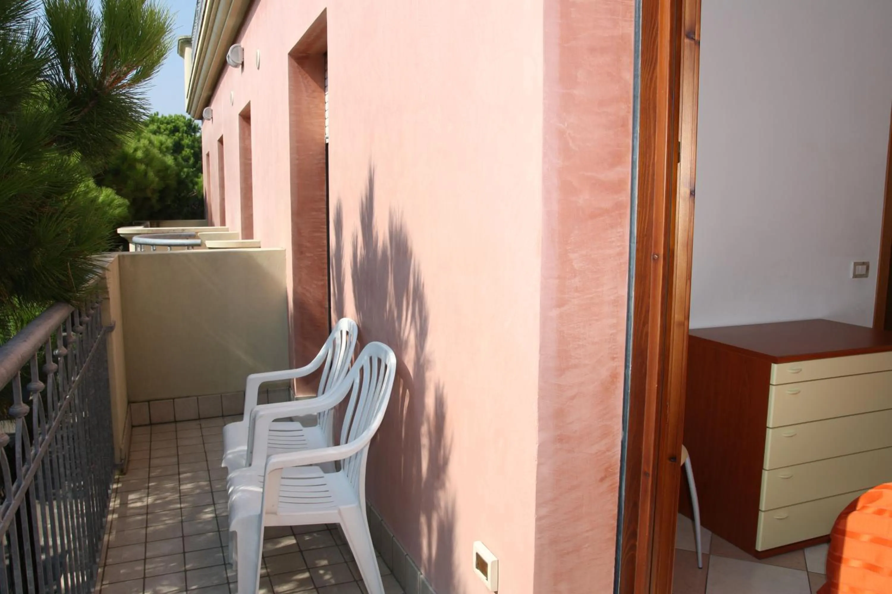 Balcony/Terrace in Family Apartments Residence Trieste