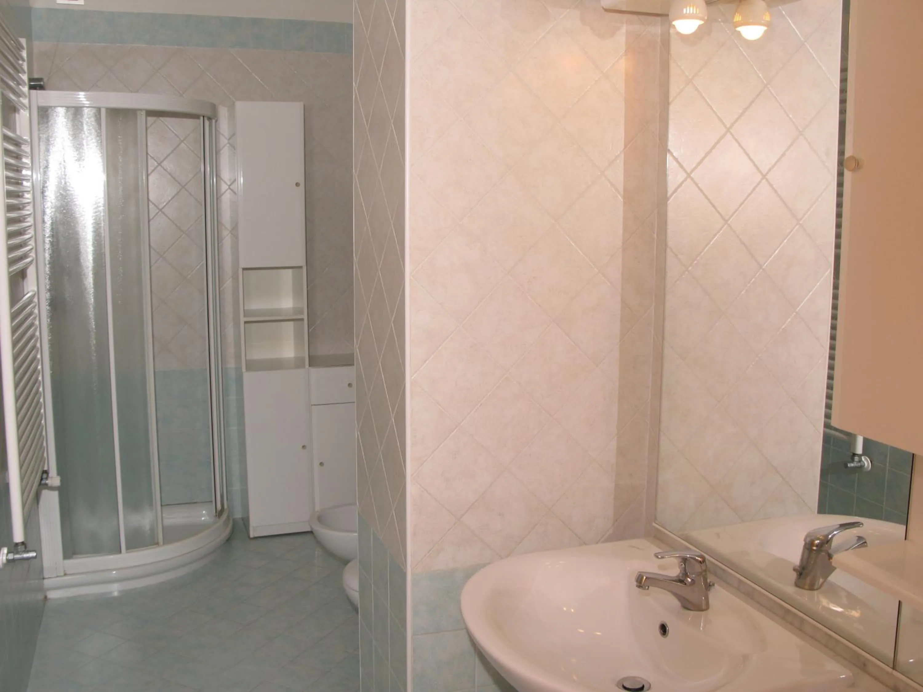 Bathroom in Family Apartments Residence Trieste