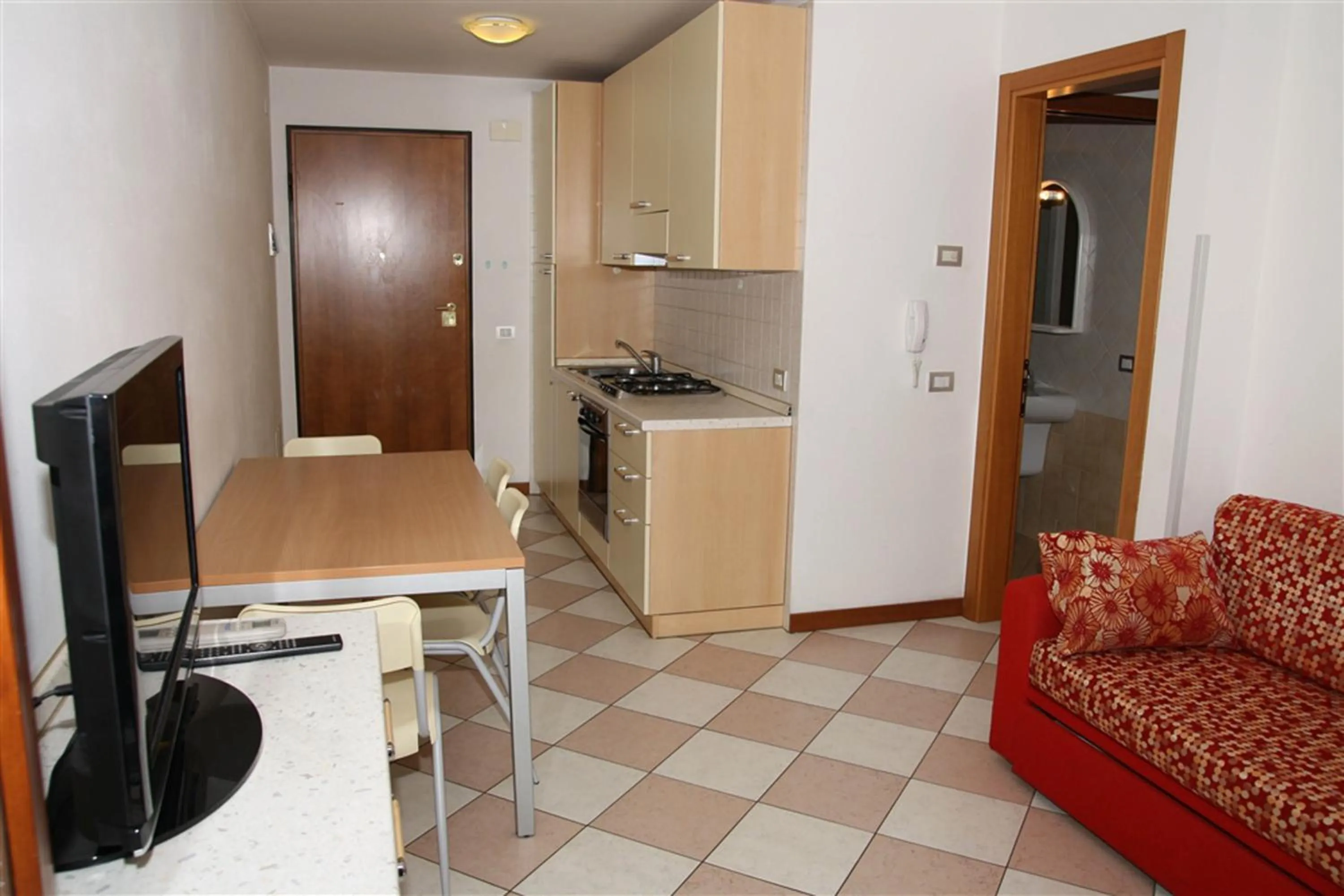 Kitchen or kitchenette in Family Apartments Residence Trieste