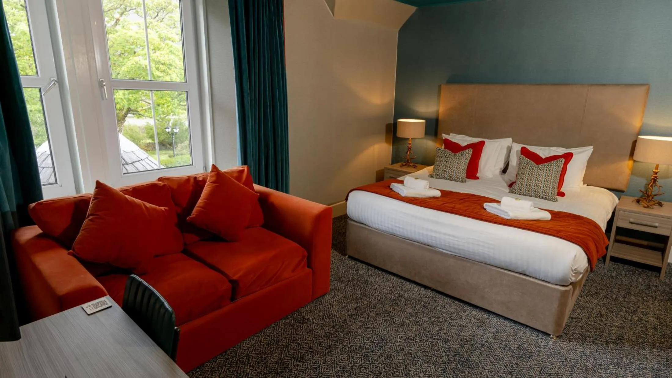 Bed in Sligachan Hotel