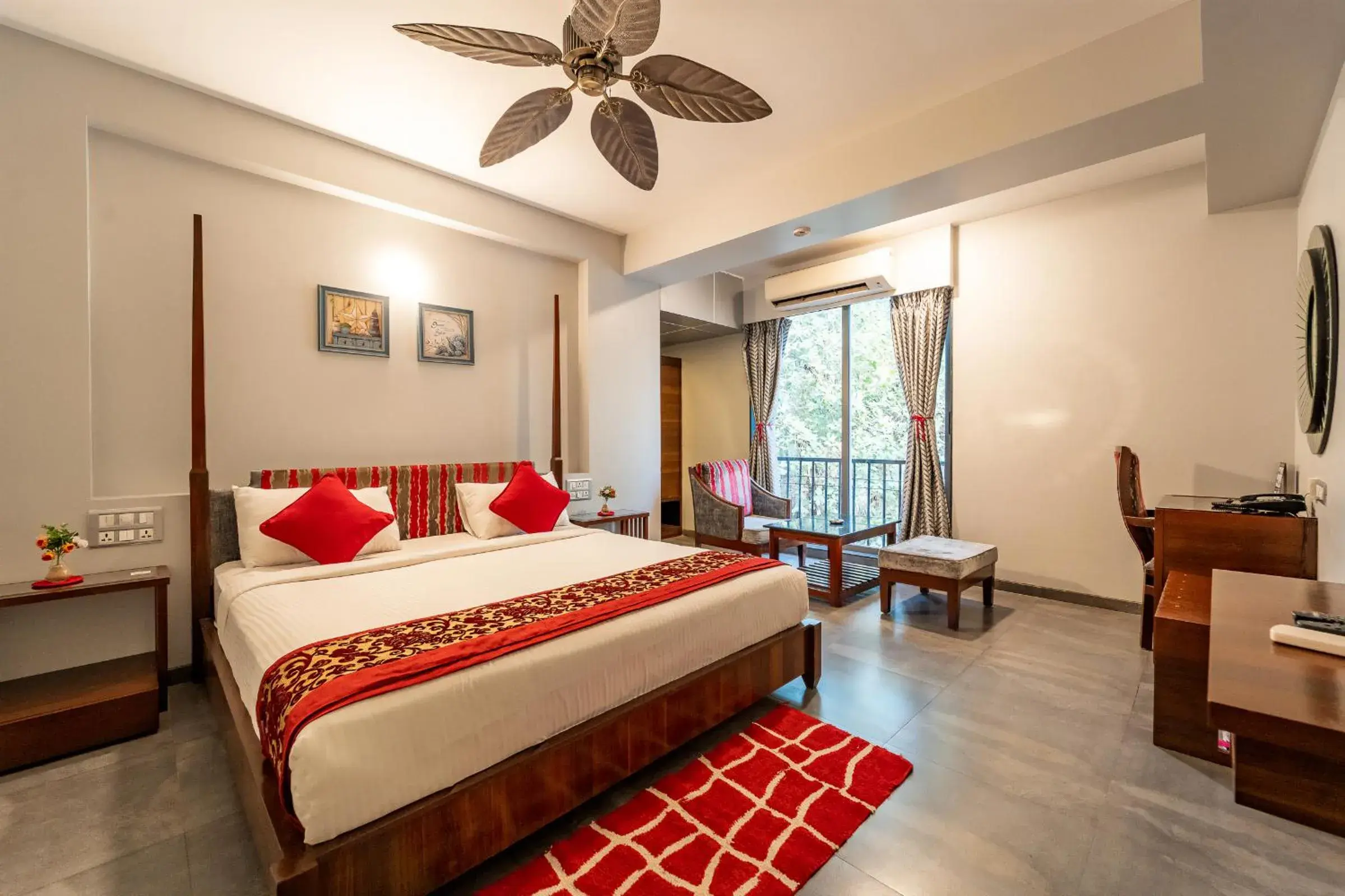 Deluxe Double Room in Zense Candolim Deluxe Double Room in Zense Candolim