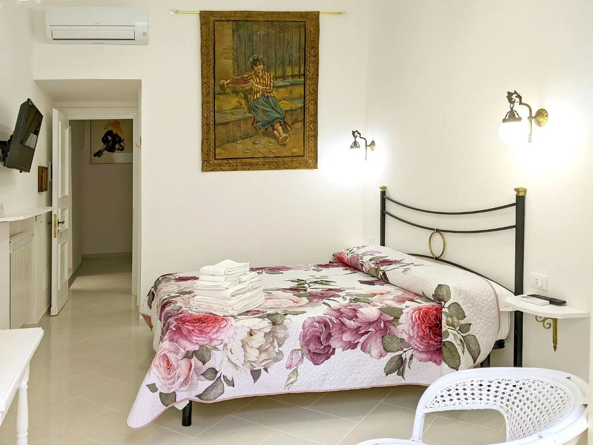 Bed in Il Veliero B&B