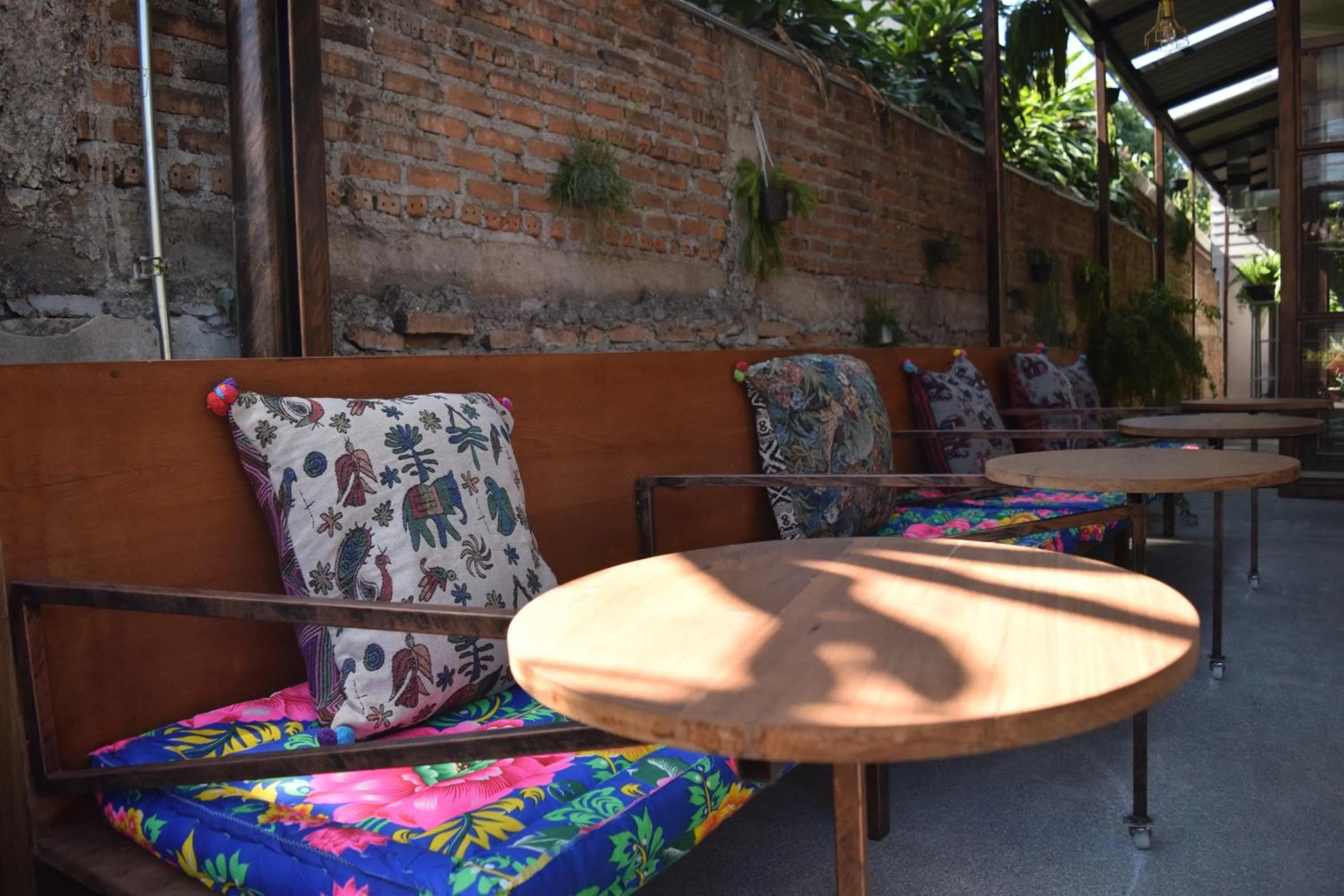 Seating area in See You Soon, Chiang Mai