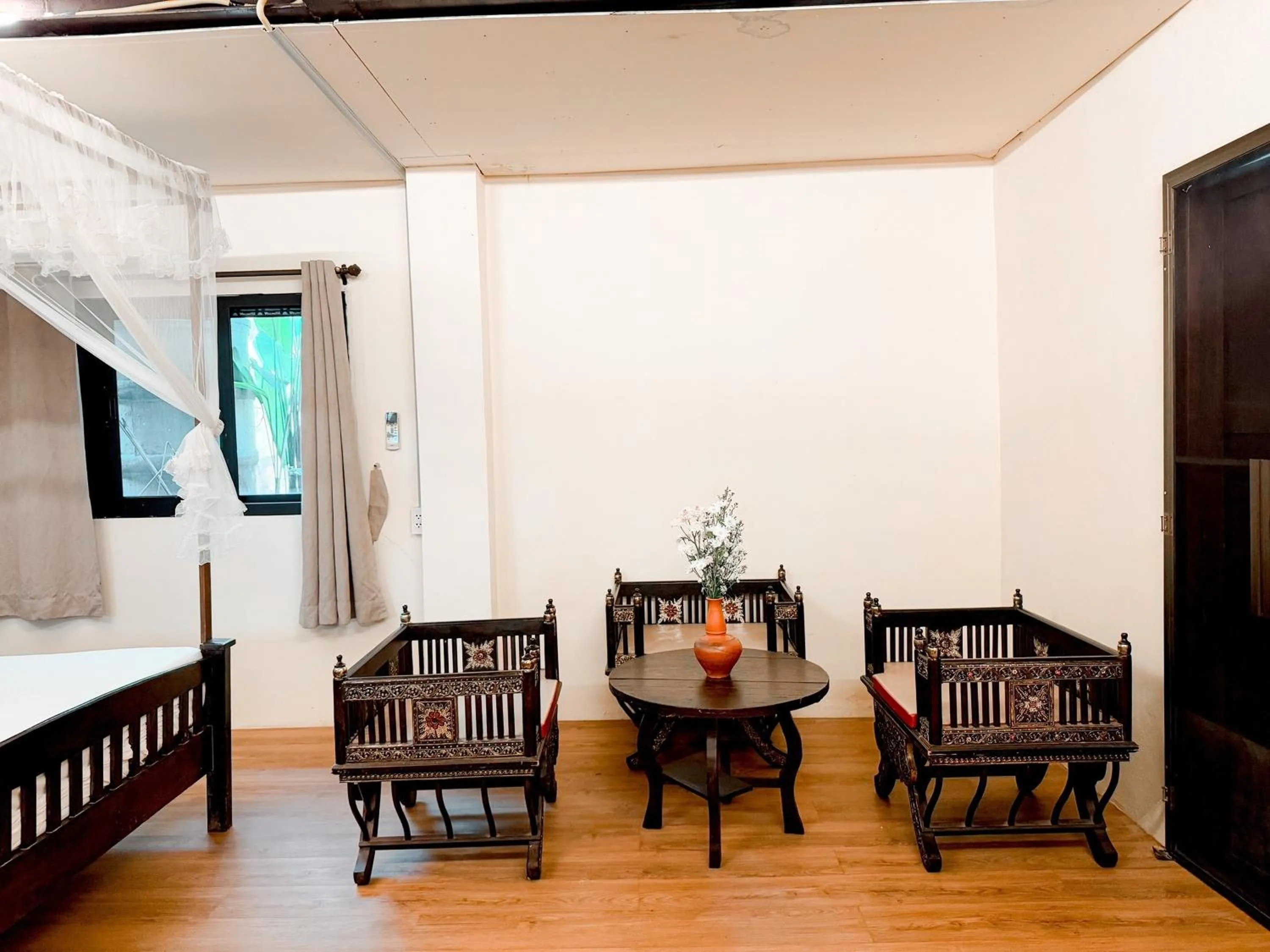 Seating area in Monfai Culture House