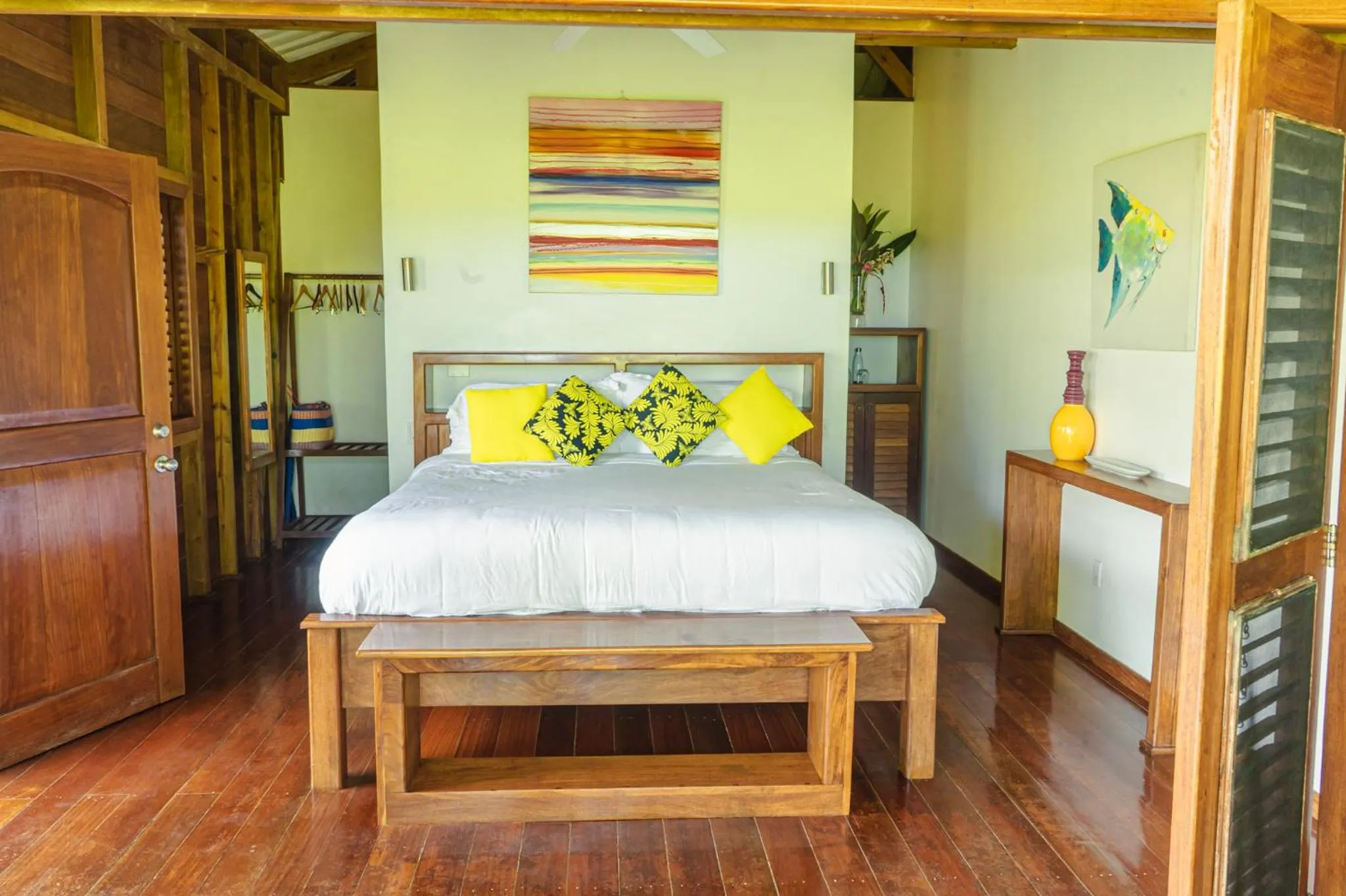 Bed in The Hummingbird