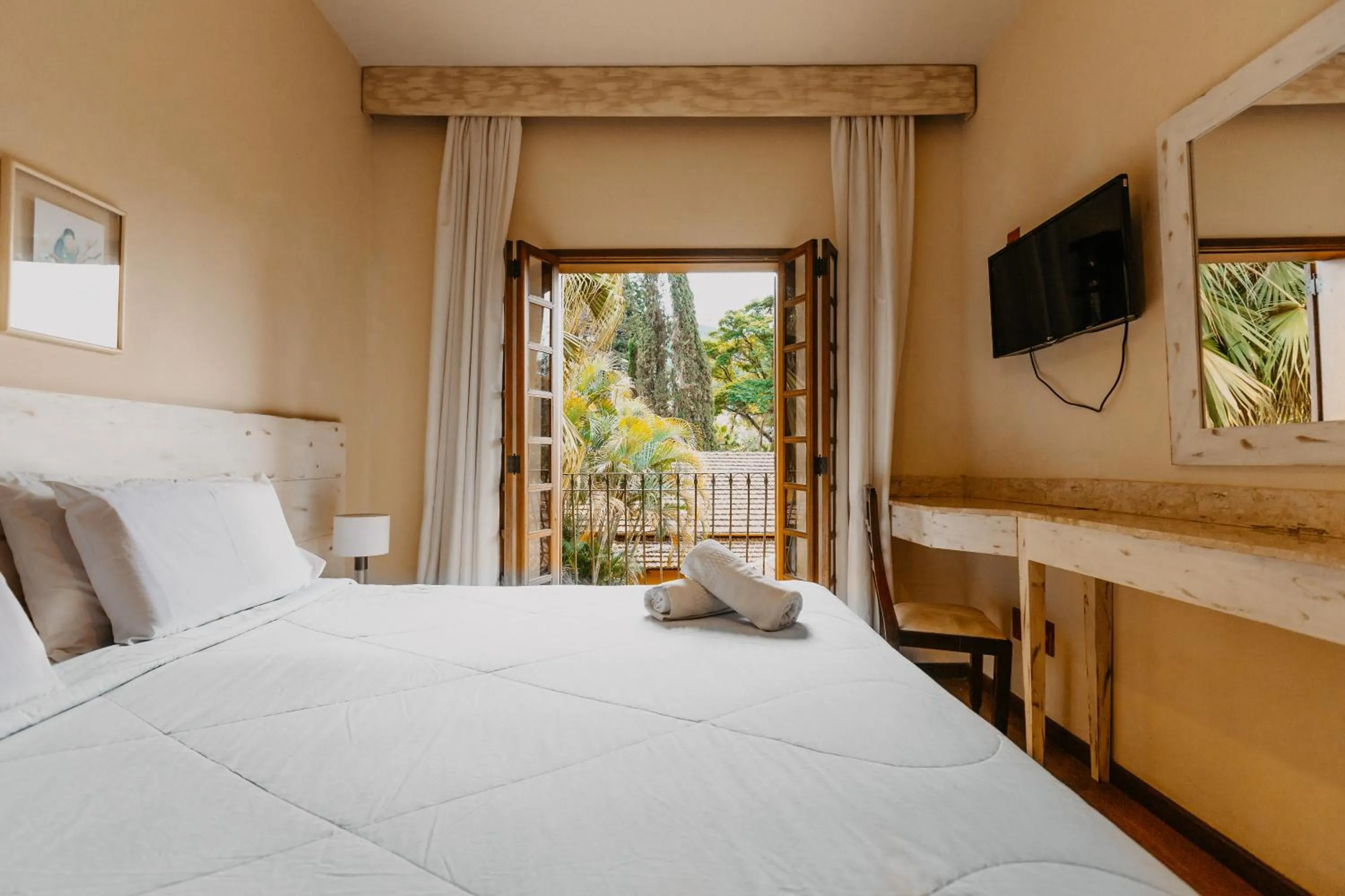 Bed in Hotel Vila Bavária Petrópolis