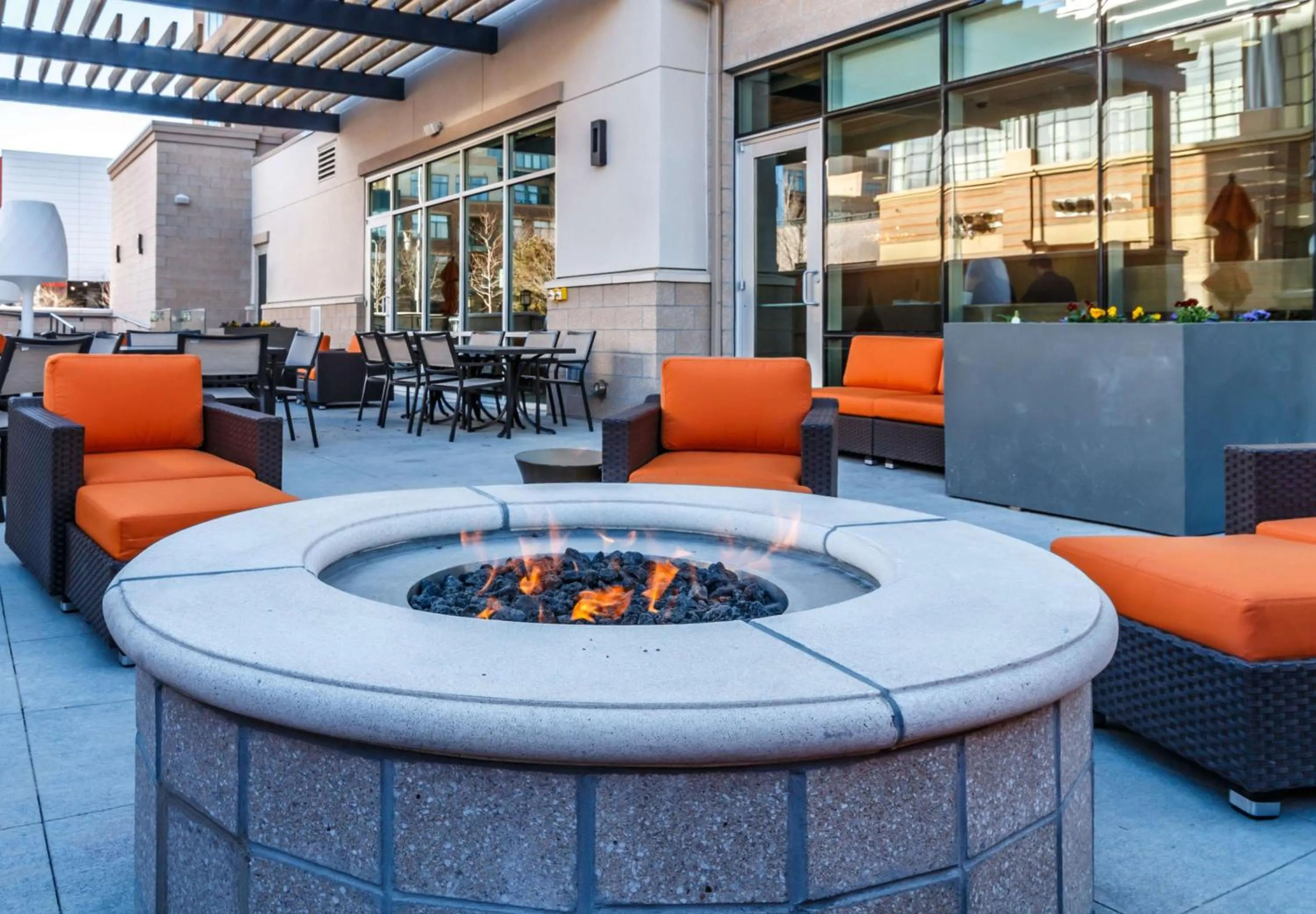 Patio in Hyatt House Denver Lakewood Belmar