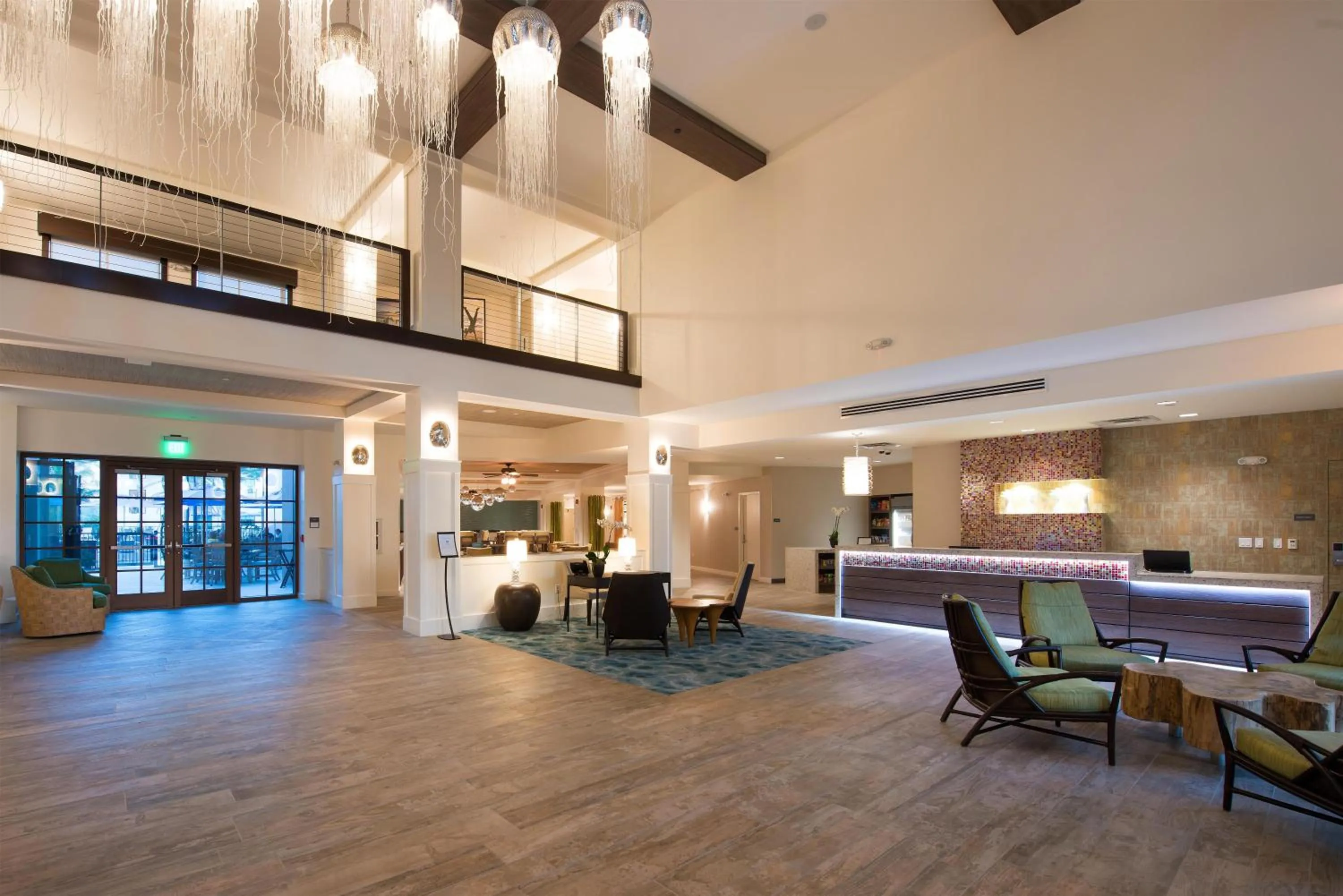 Lobby or reception in Hyatt House Naples 5th Avenue