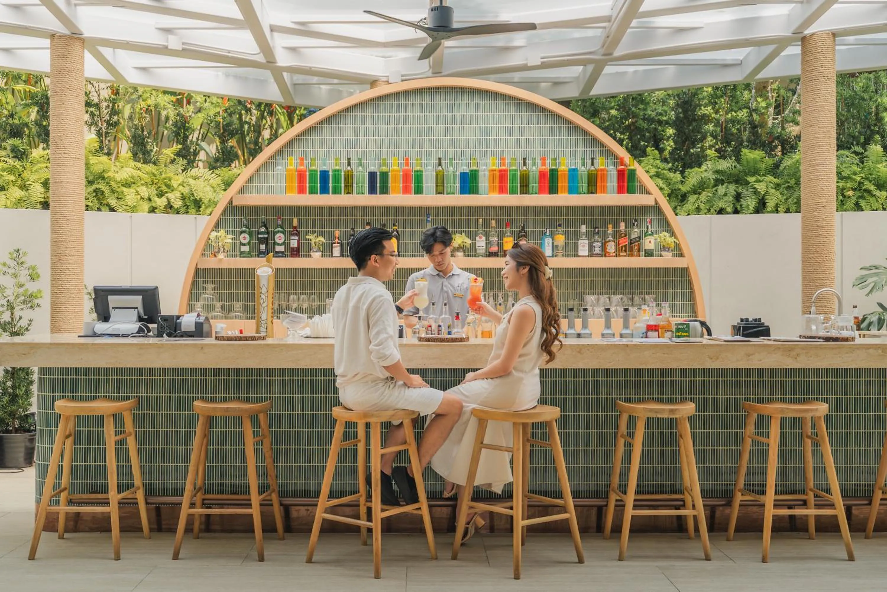 Lounge or bar in Andaman Beach Hotel Phuket - Handwritten Collection