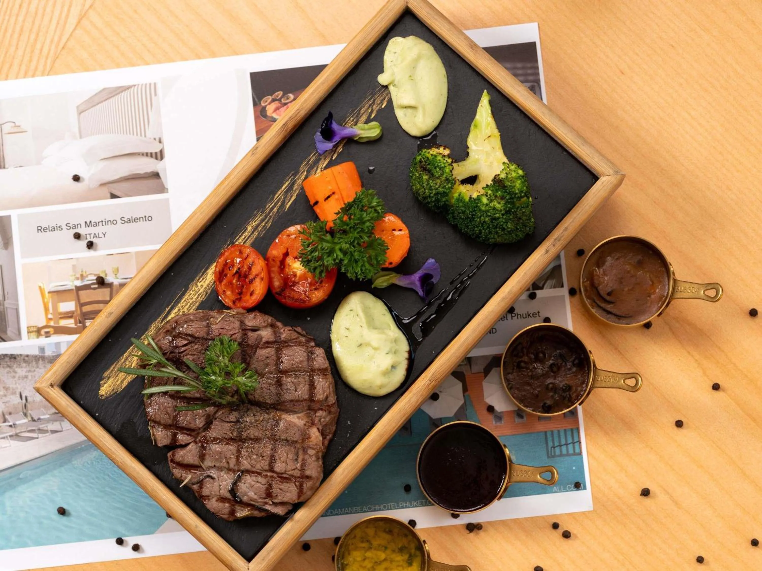 Restaurant/places to eat in Andaman Beach Hotel Phuket - Handwritten Collection