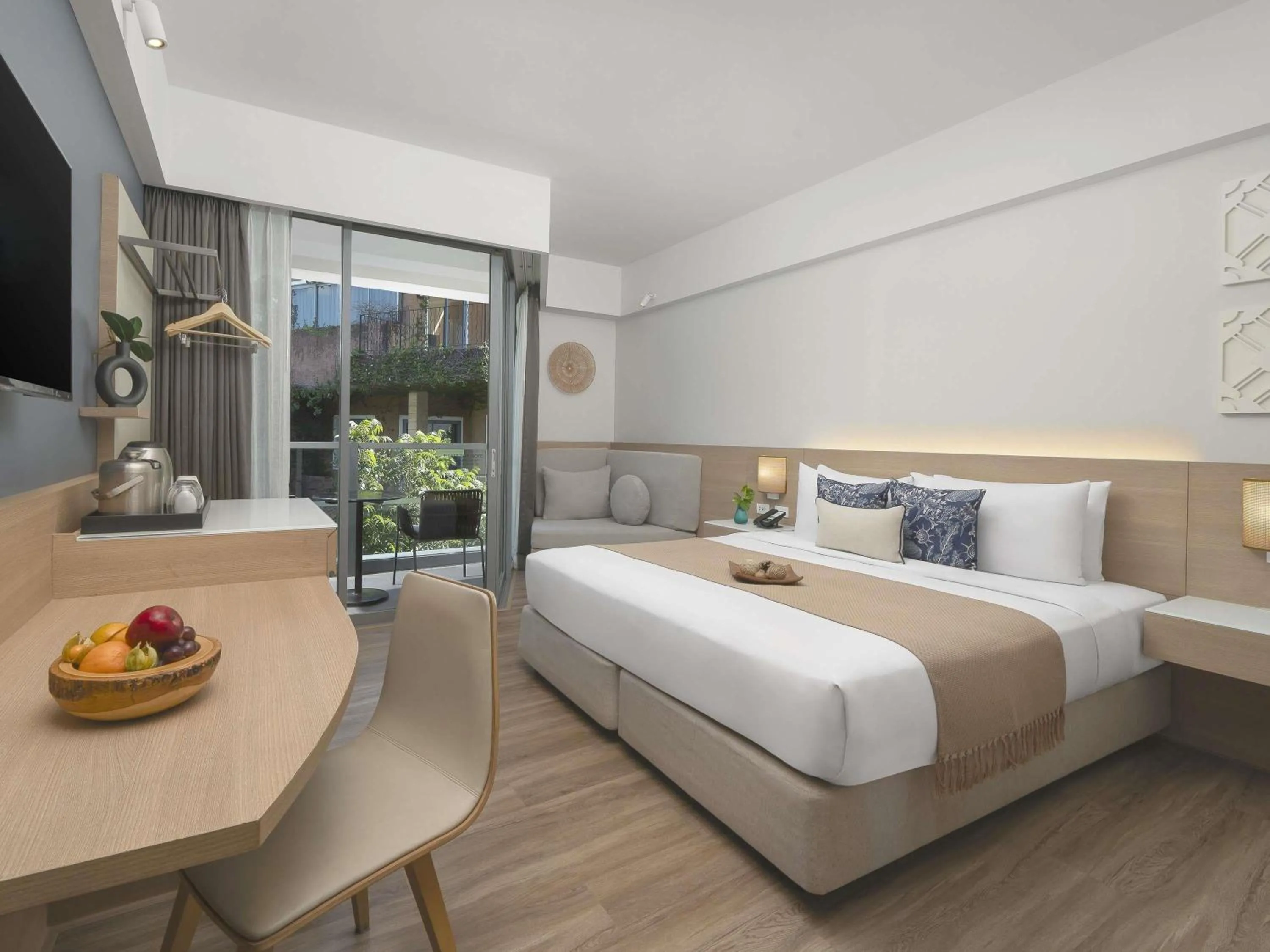 Bedroom, Bed in Andaman Beach Hotel Phuket - Handwritten Collection