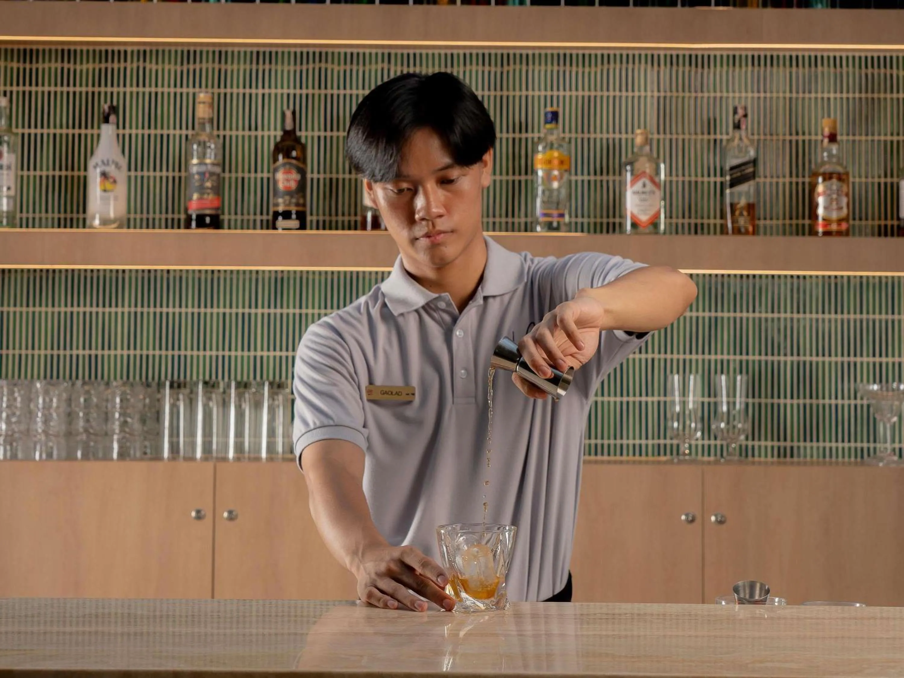 Lounge or bar in Andaman Beach Hotel Phuket - Handwritten Collection