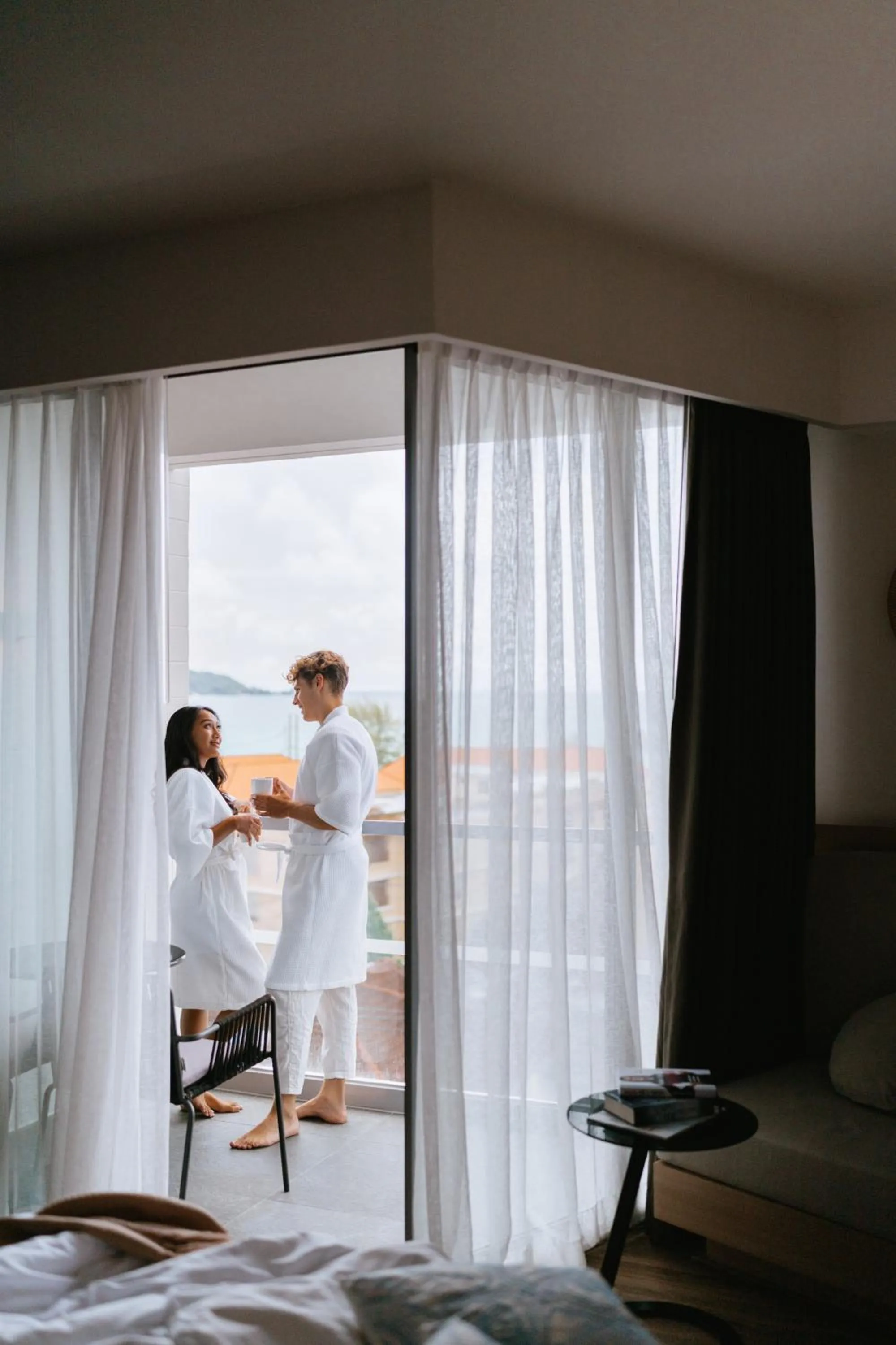 View (from property/room), Bed in Andaman Beach Hotel Phuket - Handwritten Collection