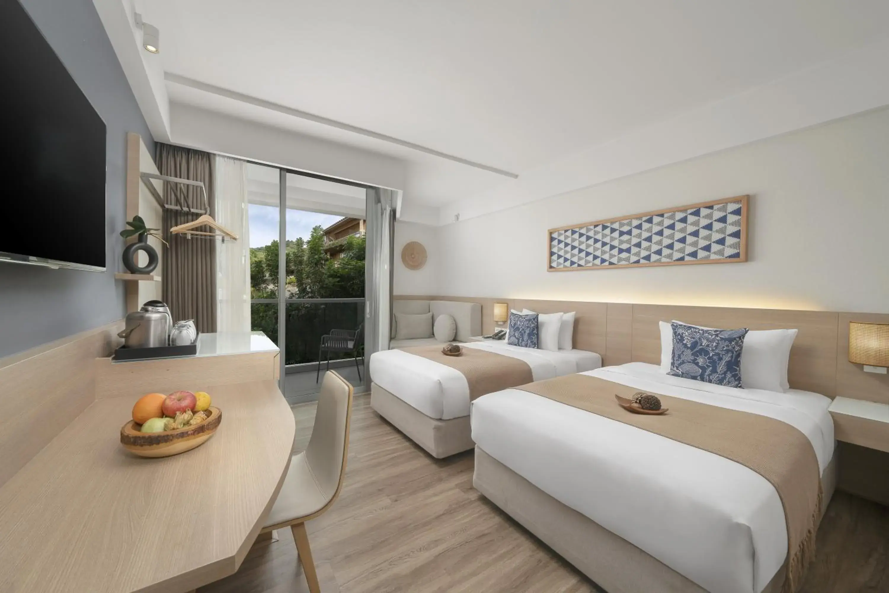 Classic Twin Room with Balcony in Andaman Beach Hotel Phuket - Handwritten Collection Classic Twin Room with Balcony in Andaman Beach Hotel Phuket - Handwritten Collection