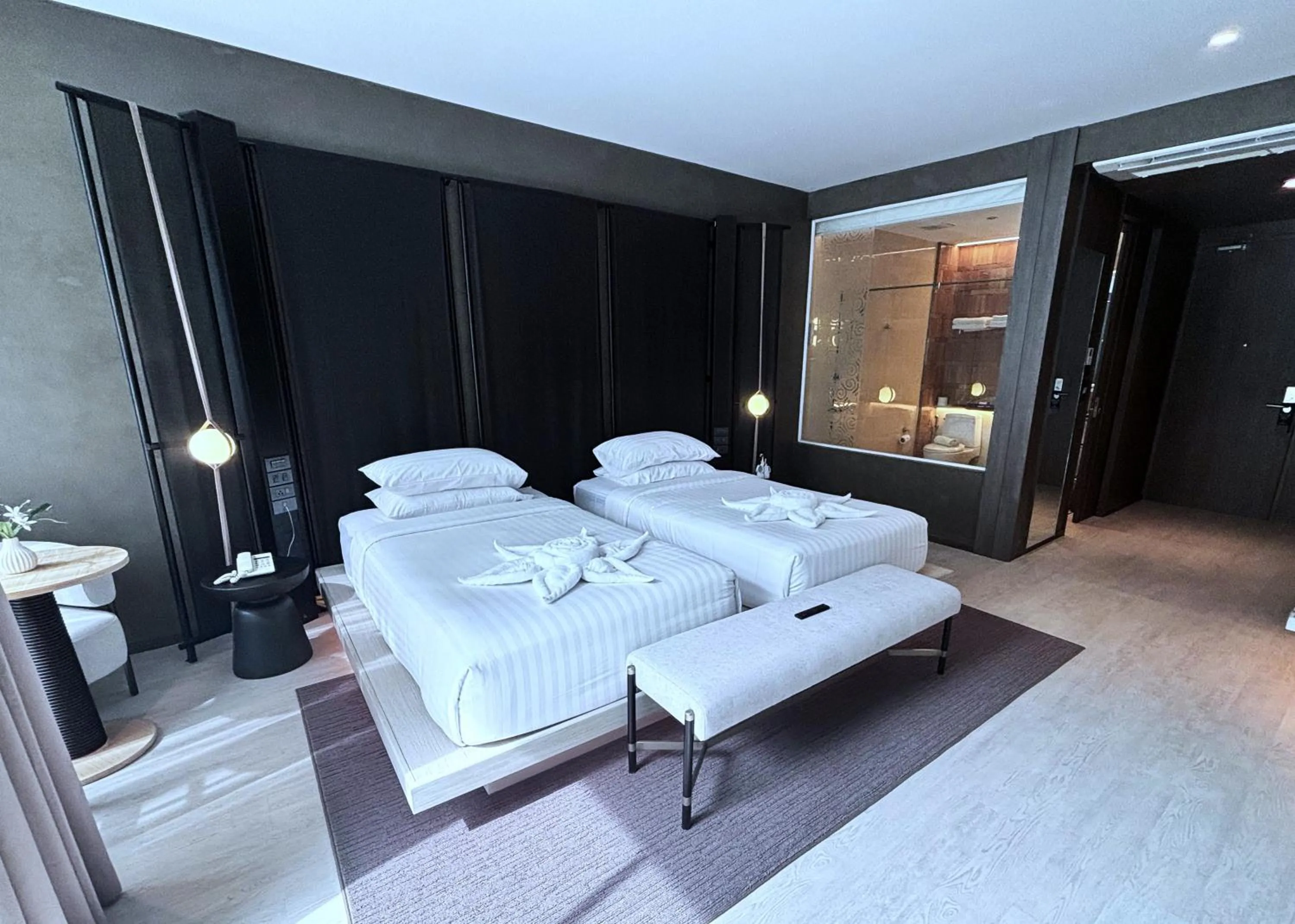 Bed in Grand Vista Hotel Chiangrai