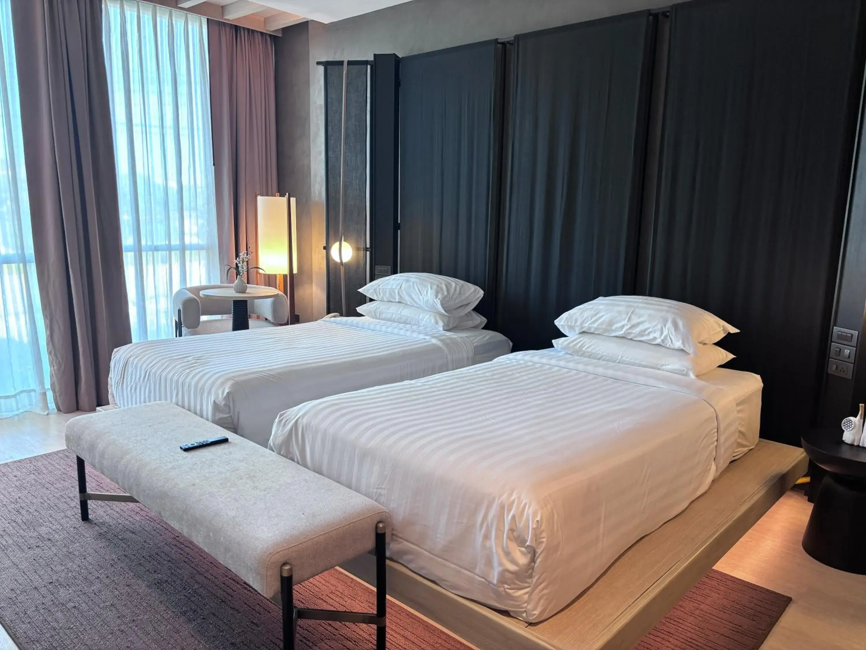 Deluxe Twin Room in Grand Vista Hotel Chiangrai Deluxe Twin Room in Grand Vista Hotel Chiangrai