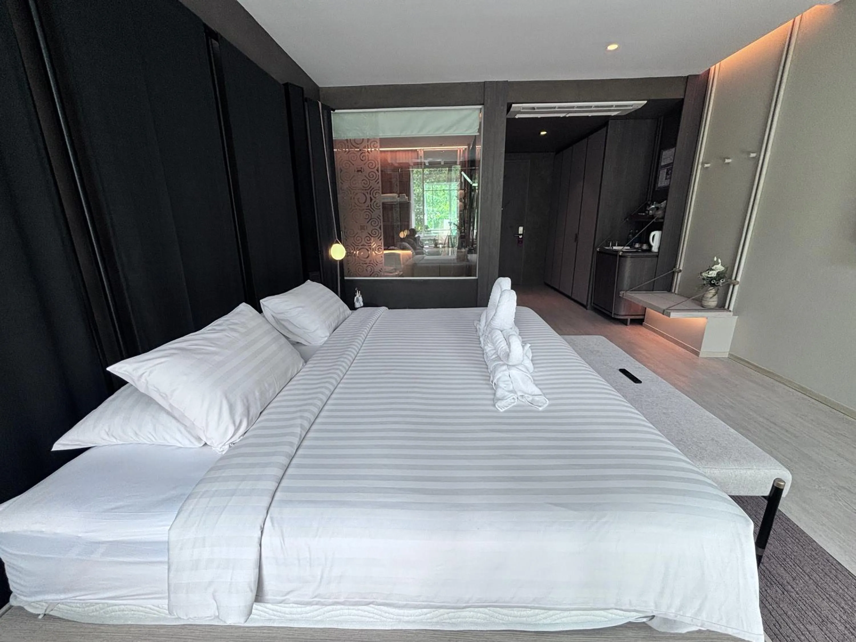 Bed in Grand Vista Hotel Chiangrai