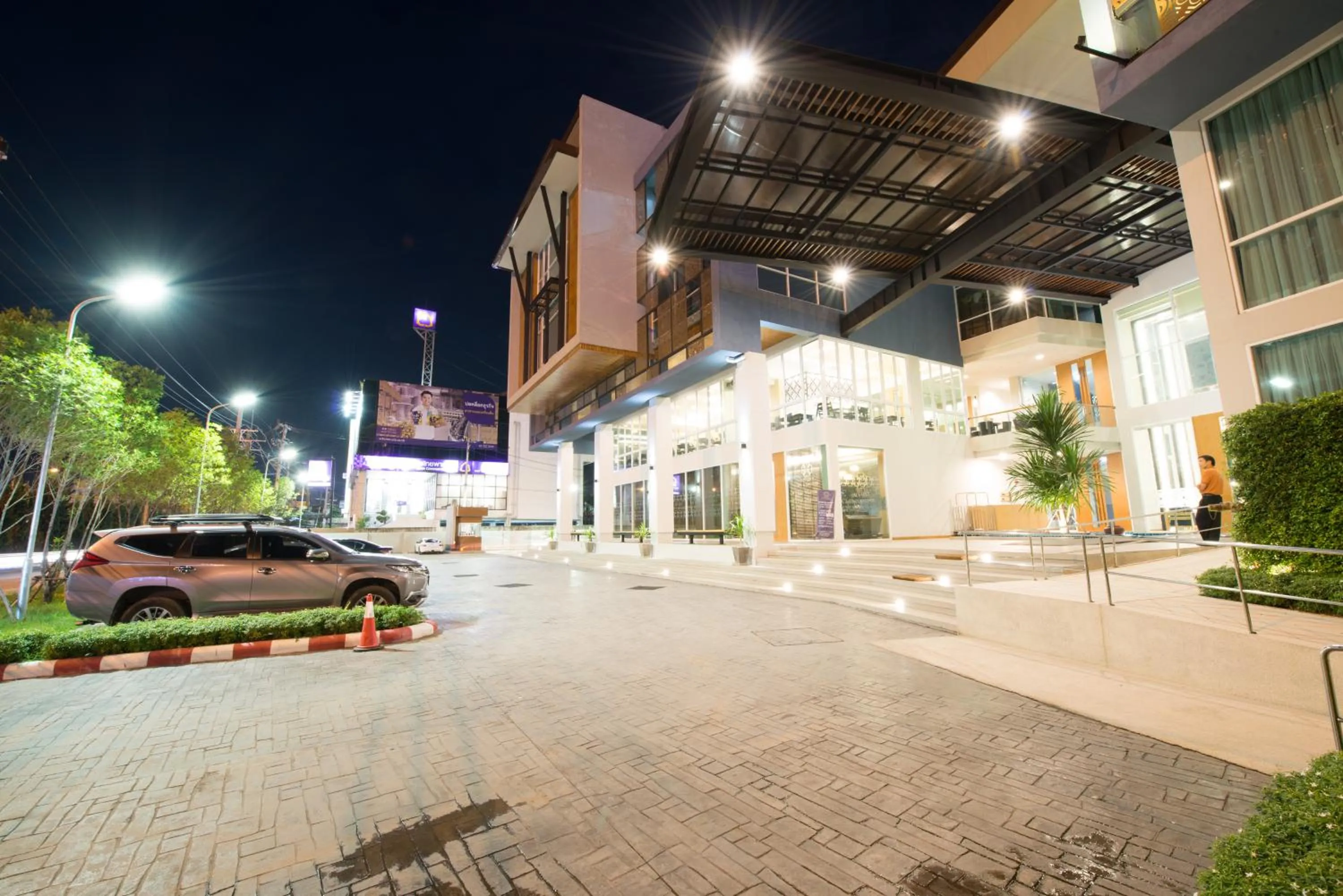 Facade/entrance in Grand Vista Hotel Chiangrai