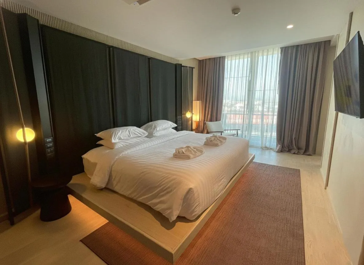 Bed in Grand Vista Hotel Chiangrai