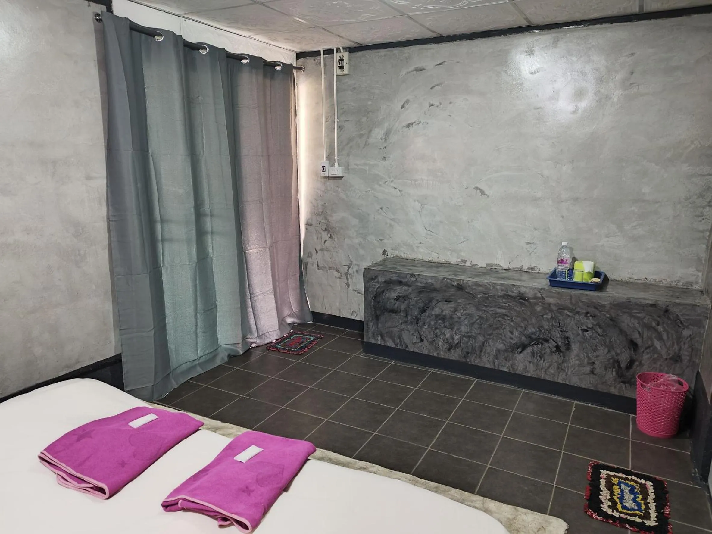 Bed in Pai Forest Resort