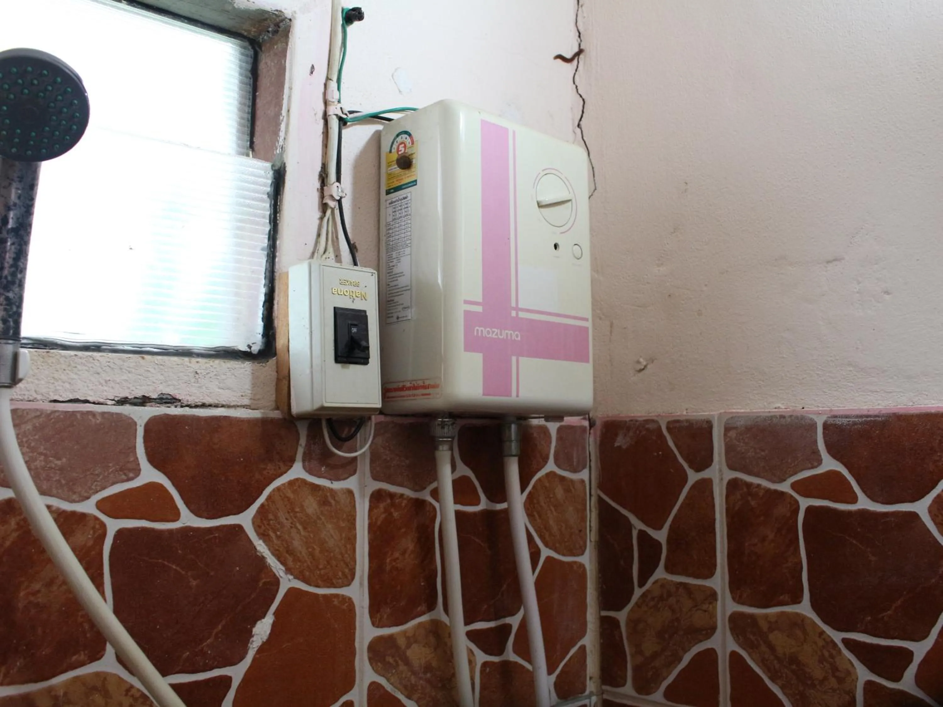 Shower in Pai Forest Resort