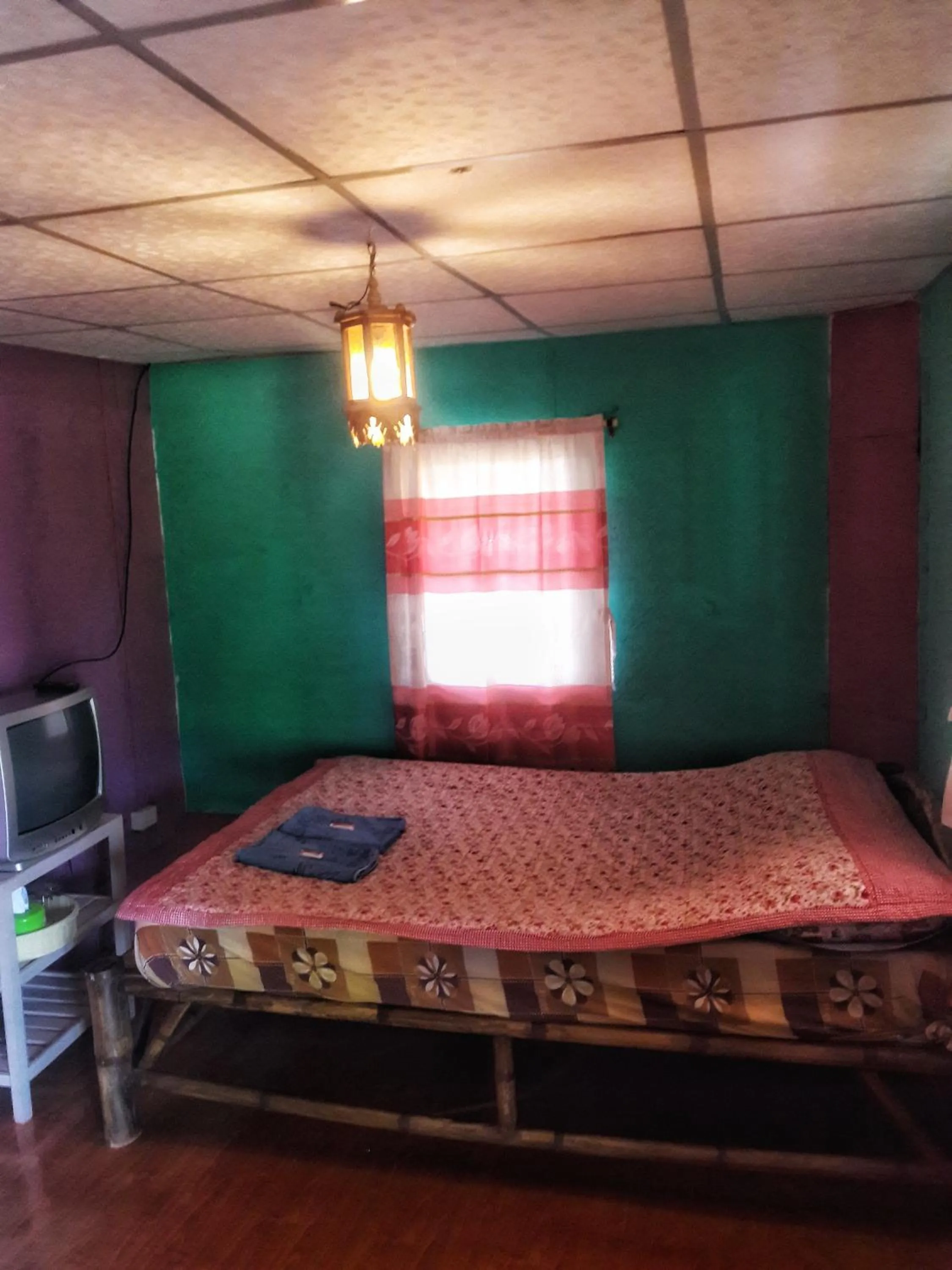 Bed in Pai Forest Resort