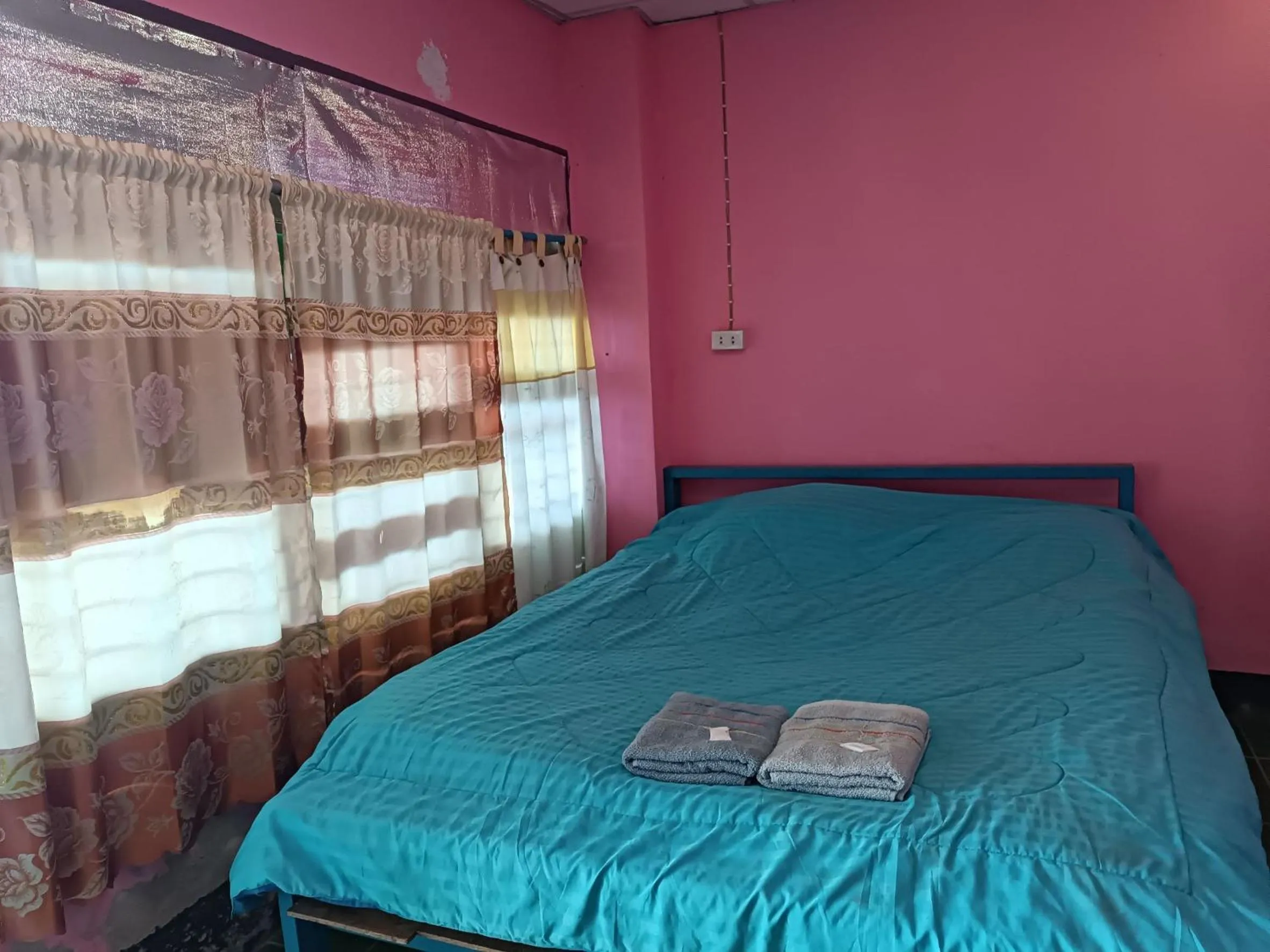 Property building, Bed in Pai Forest Resort