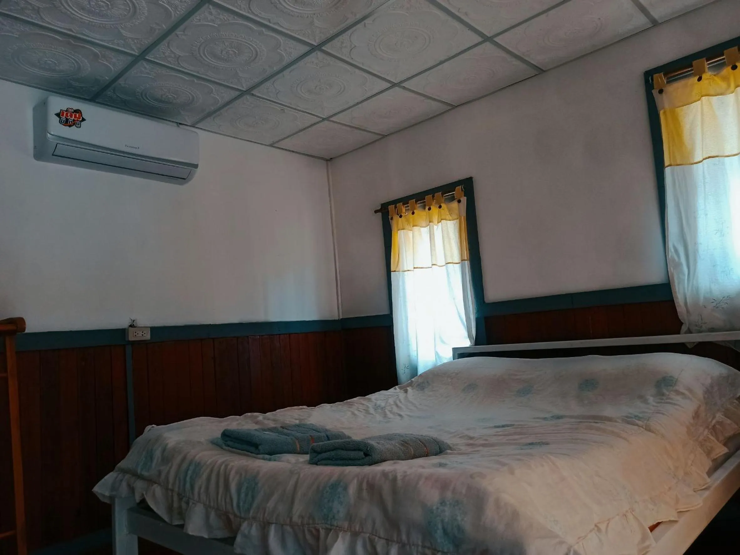 Bed in Pai Forest Resort