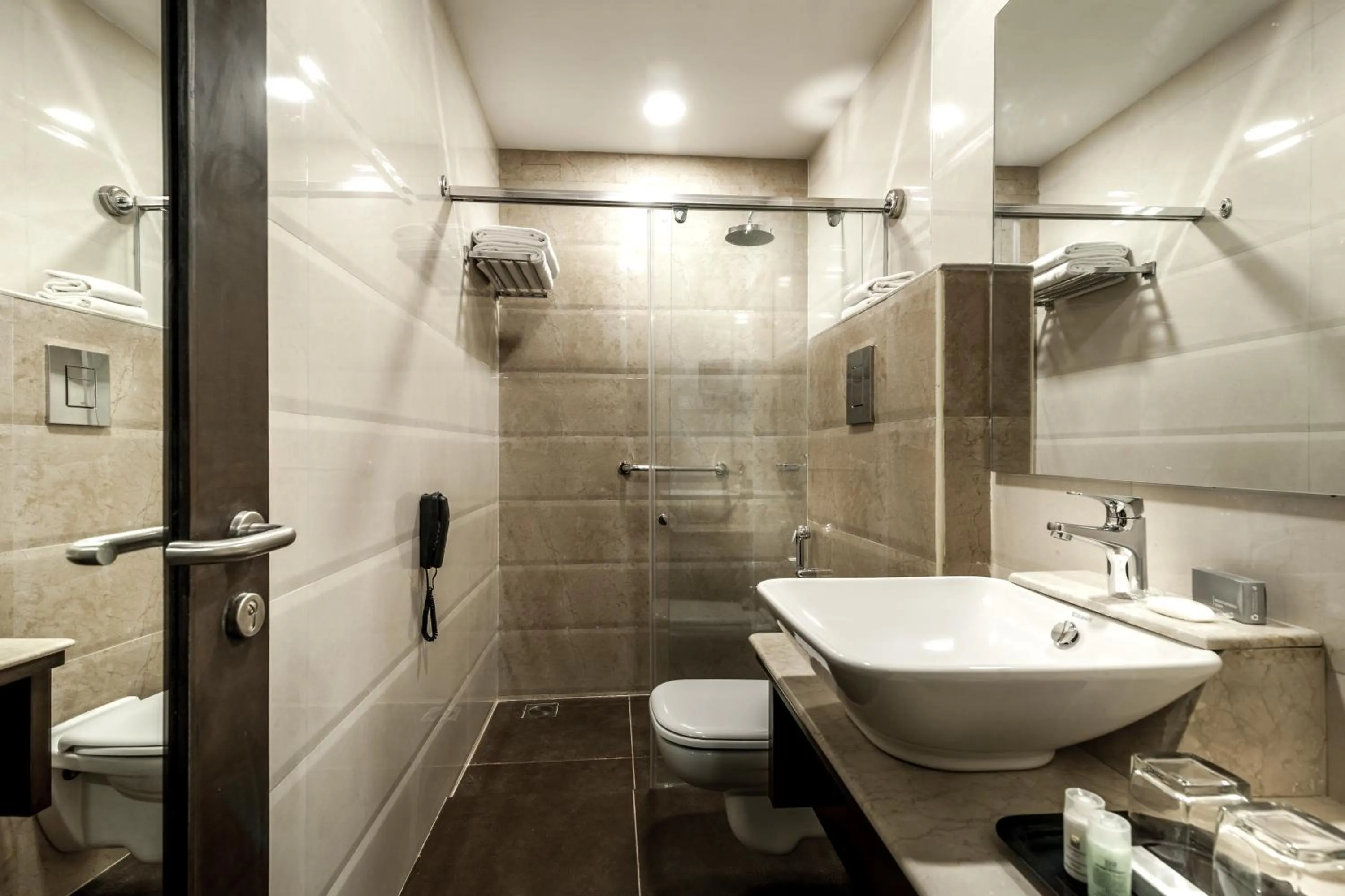 Bathroom in Days Hotel by Wyndham Chennai OMR