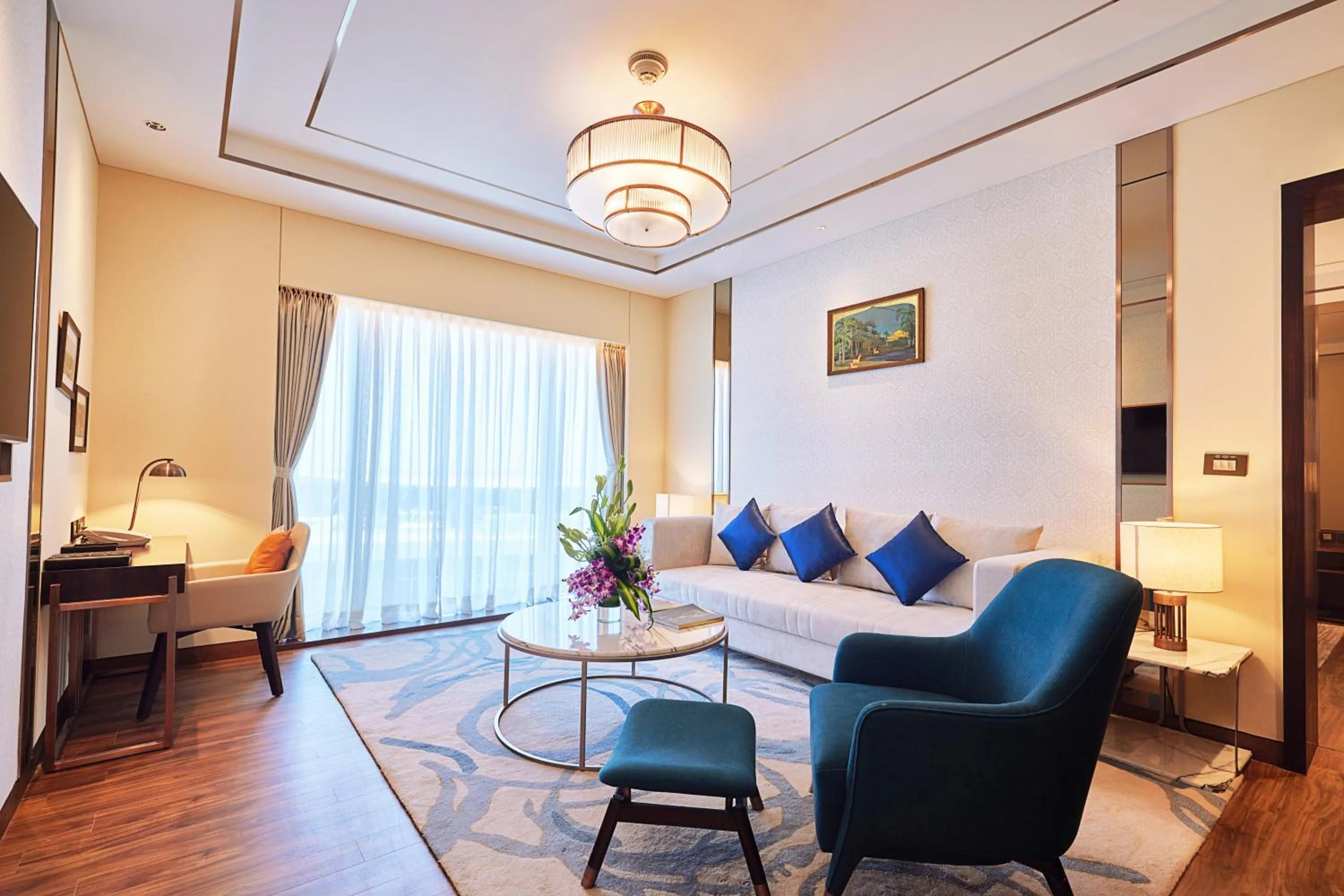 Living room in Taj Bangalore