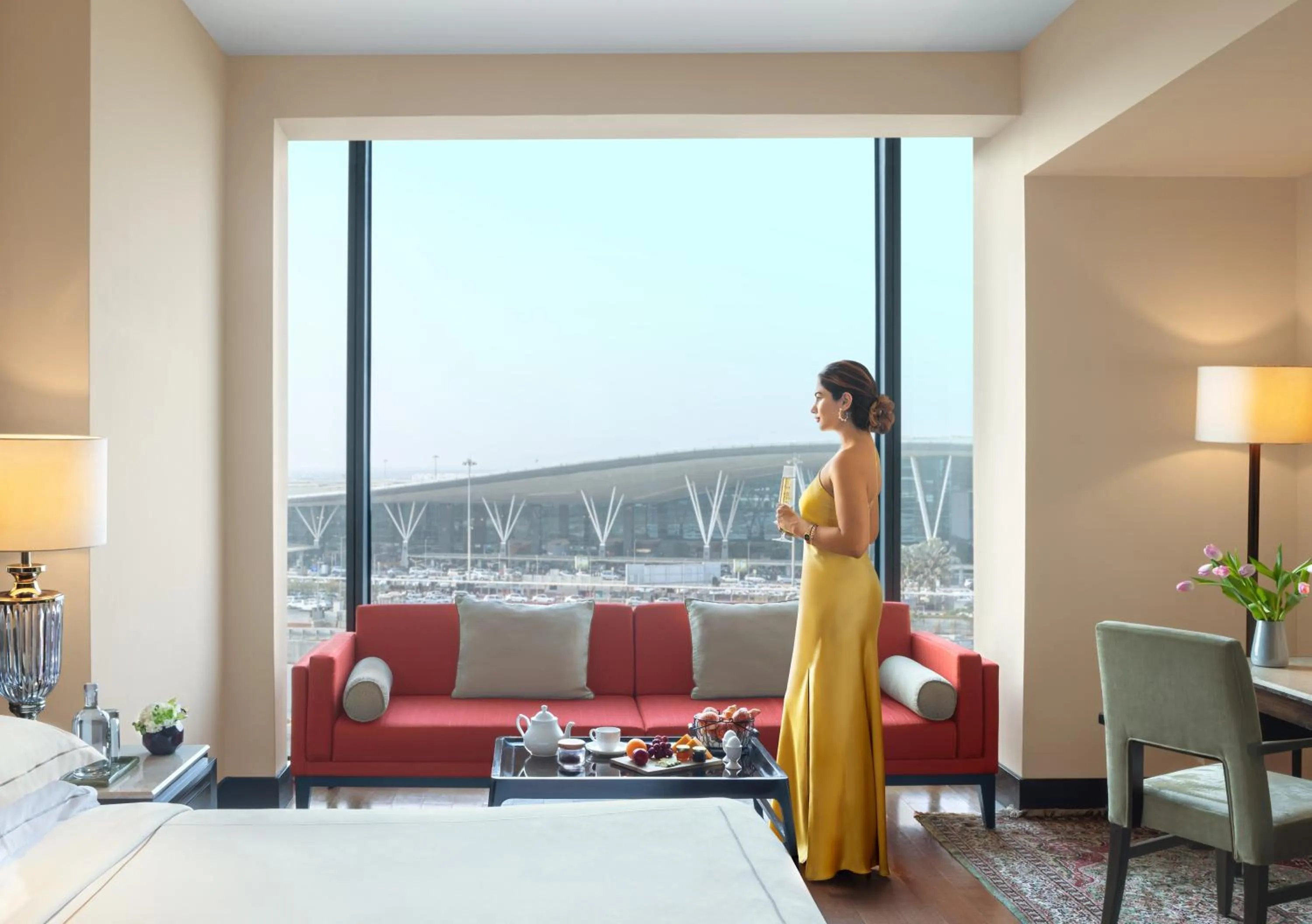 Seating area in Taj Bangalore