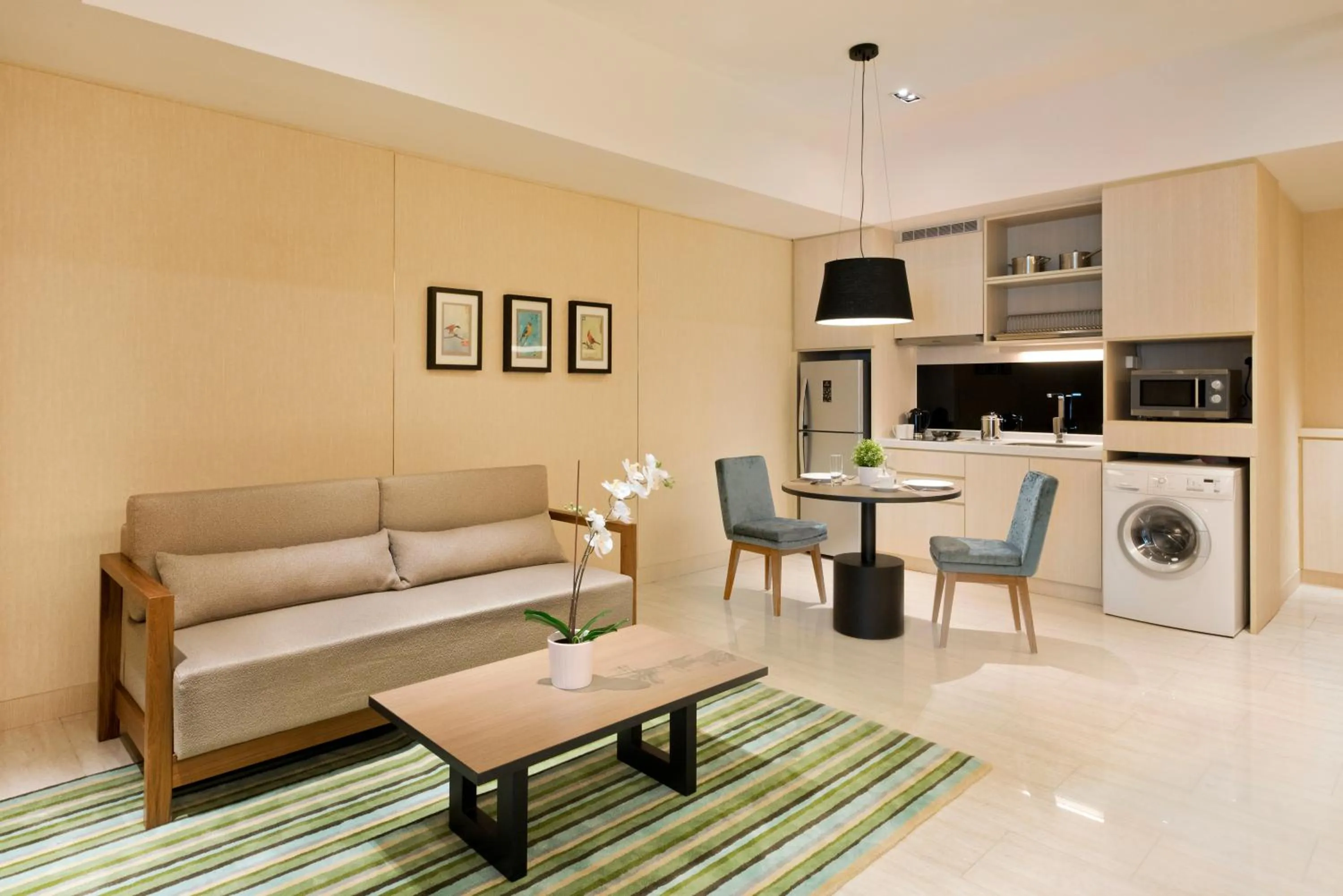 Living room in Oasia Suites Kuala Lumpur by Far East Hospitality