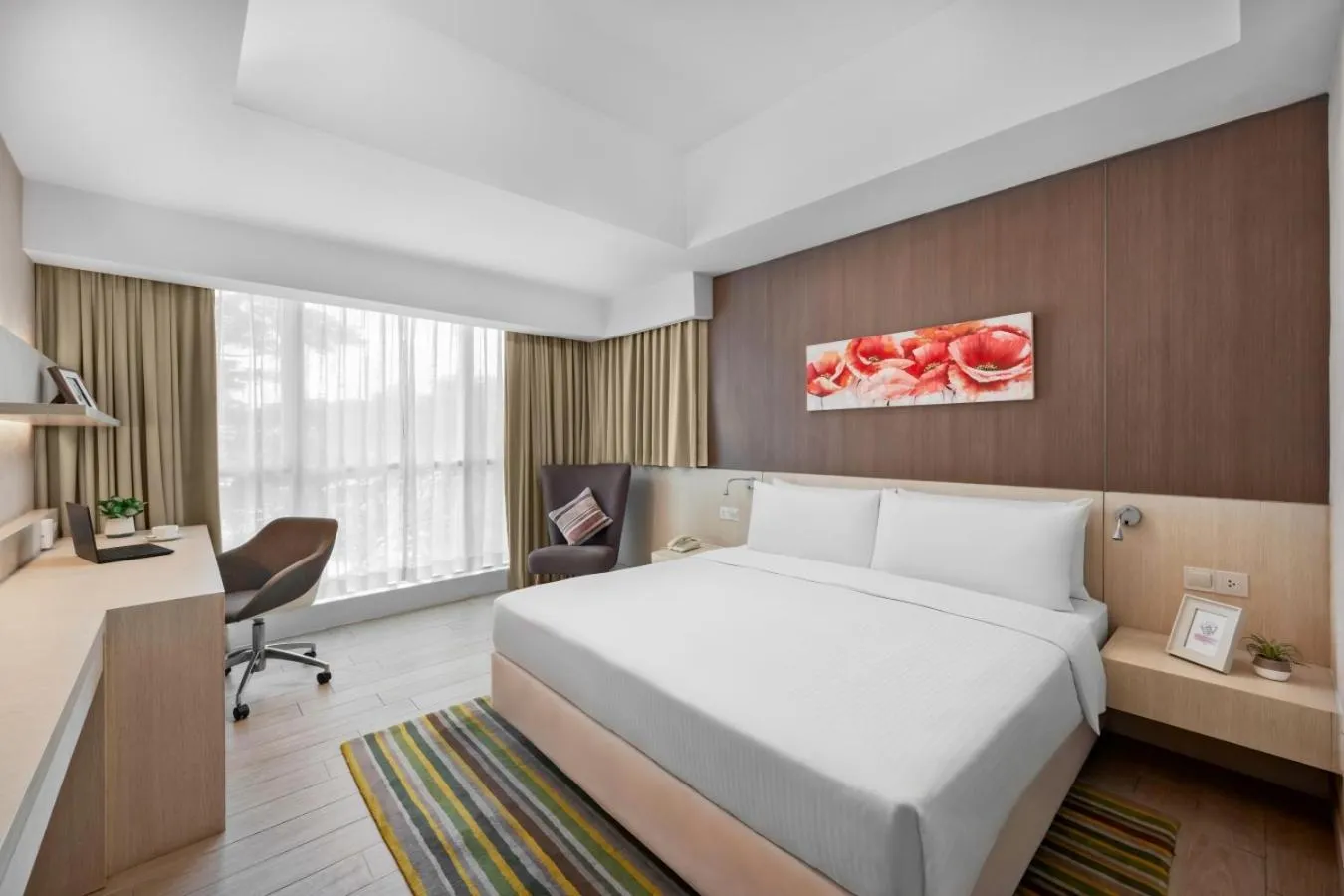 Bed in Oasia Suites Kuala Lumpur by Far East Hospitality