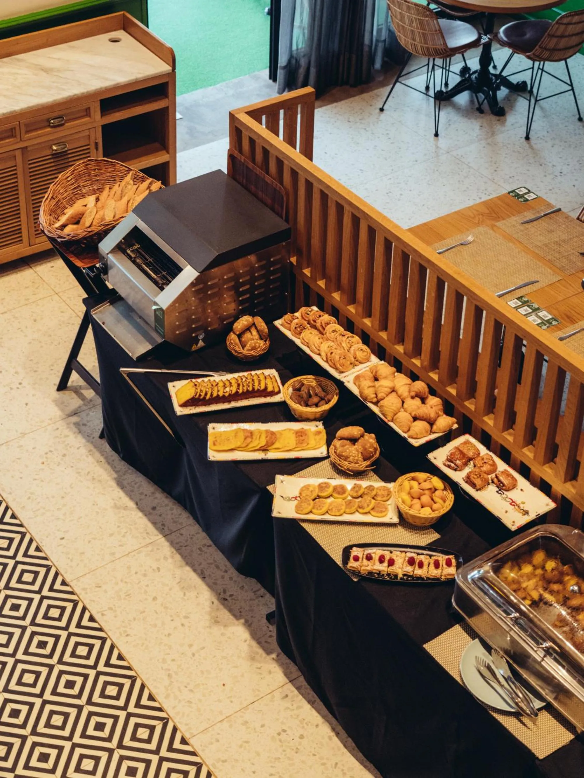 Buffet breakfast in ONOMO Hotel Rabat Terminus