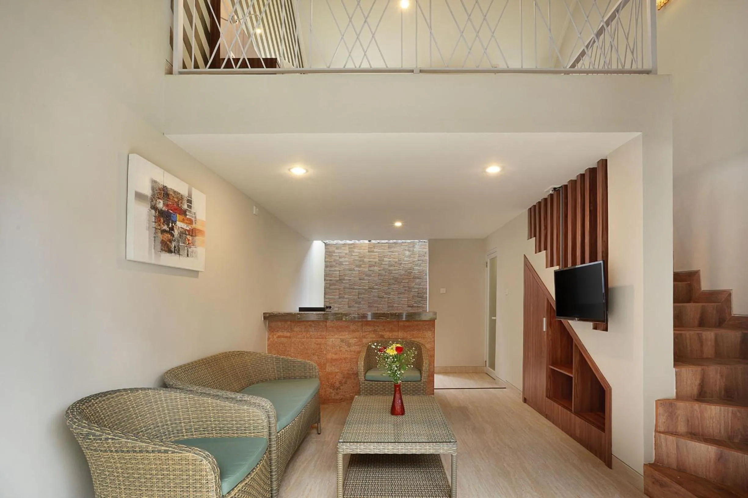 Living room in Askara Canggu Townhouse