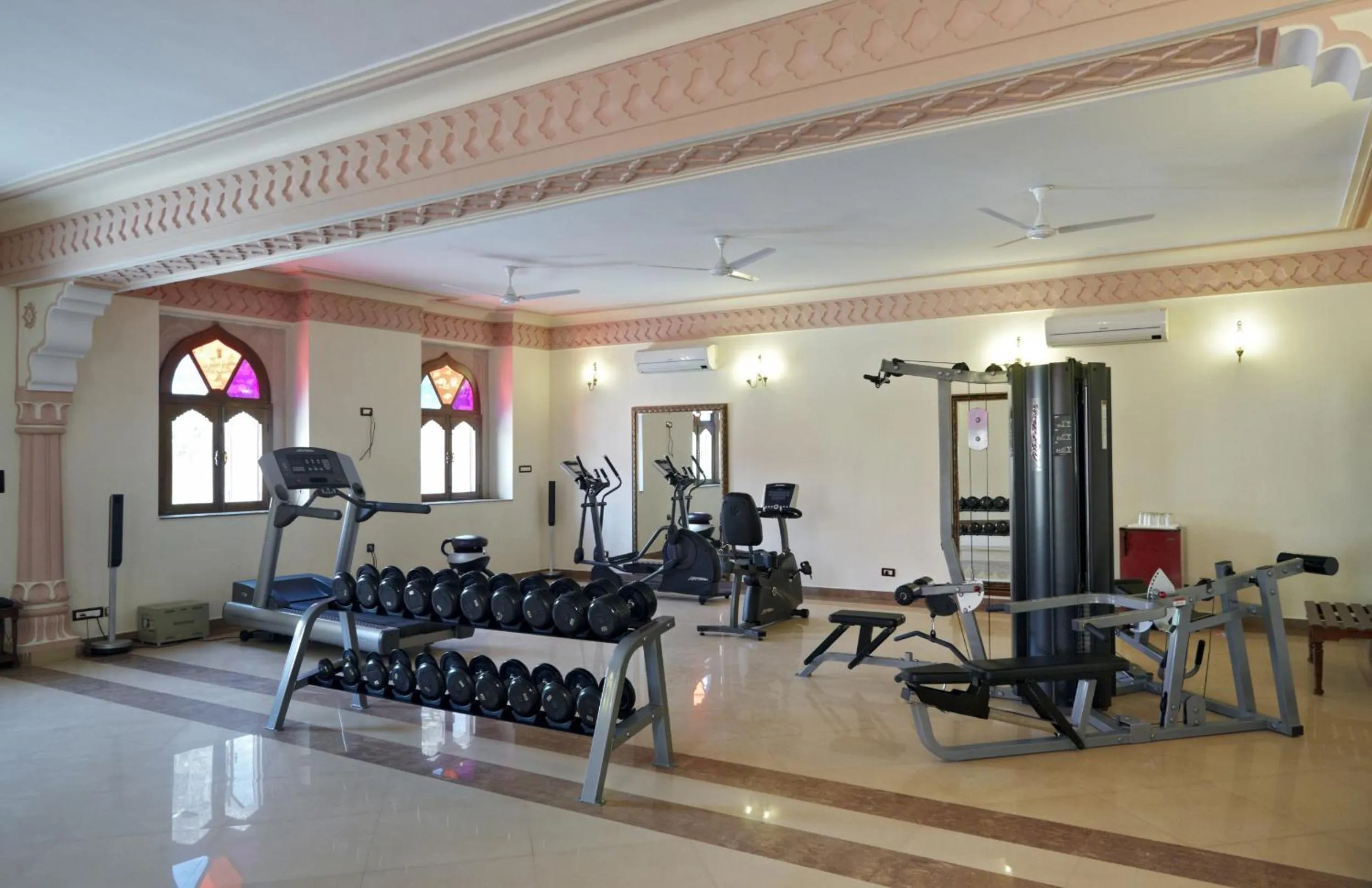Fitness centre/facilities in Welcomhotel by ITC Hotels, Fort & Dunes, Khimsar