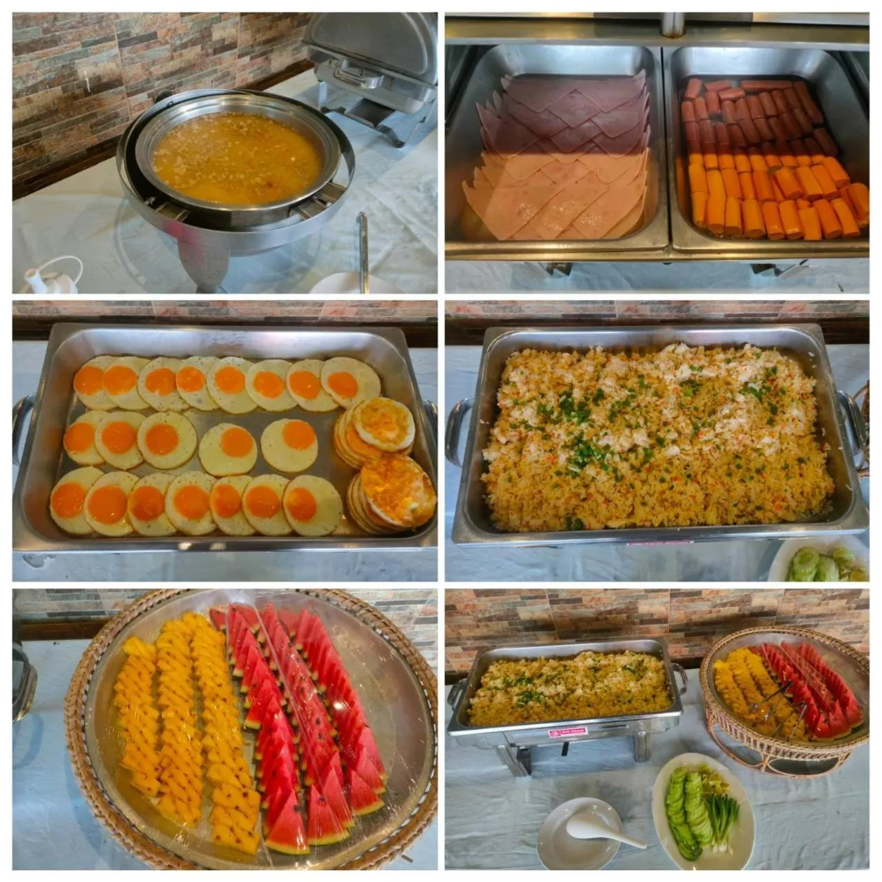 Breakfast in Evergreen Resort Chanthaburi