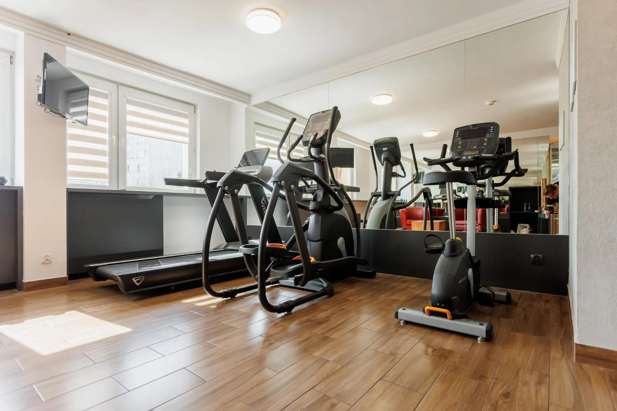 Fitness centre/facilities in Hotel Tarnovia